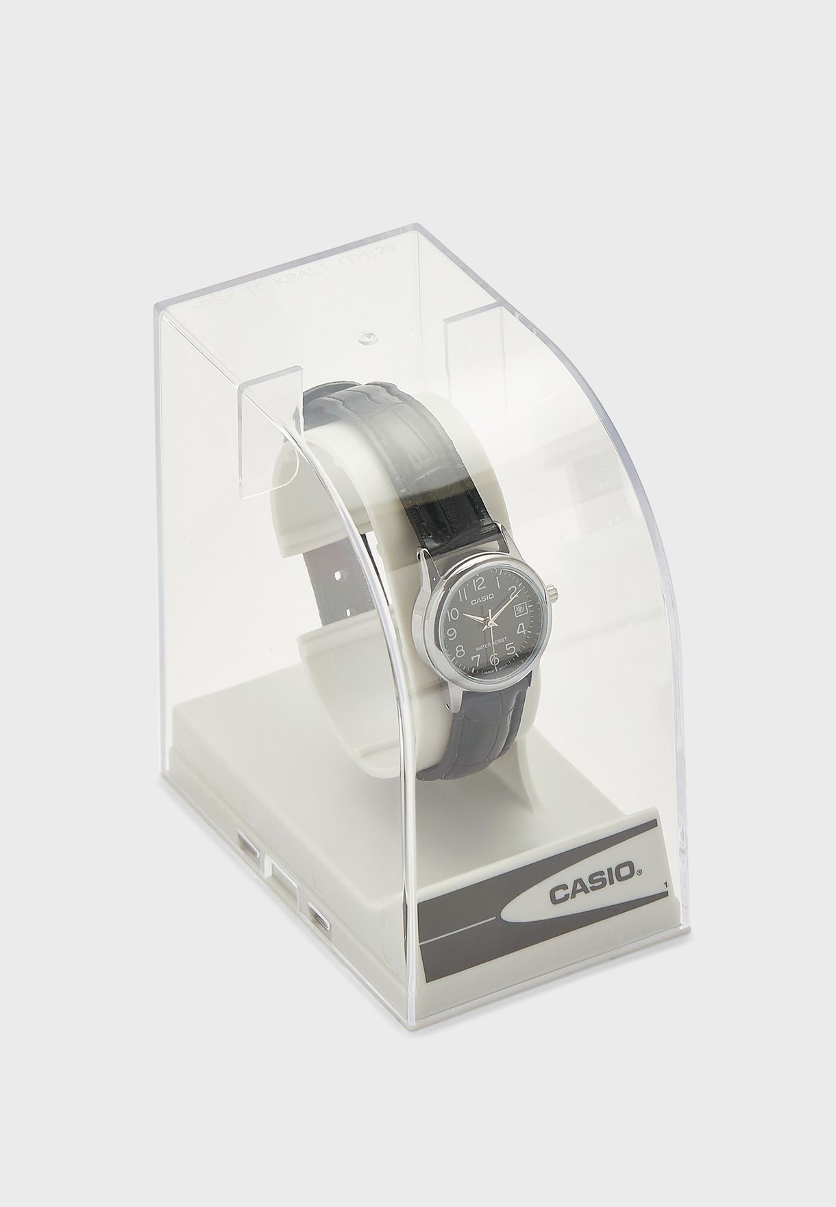 Leather Strap Analog Watch