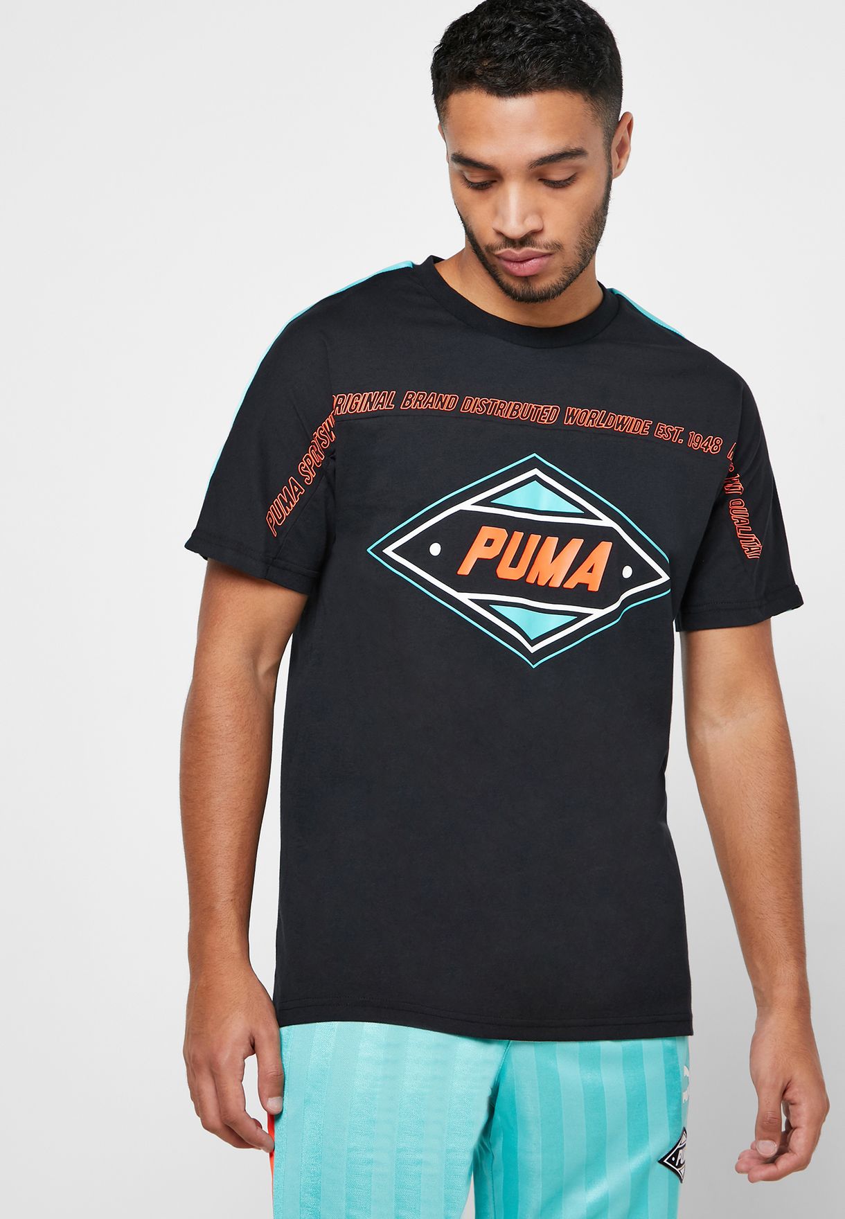 PUMA black XTG T-Shirt for Men in MENA 