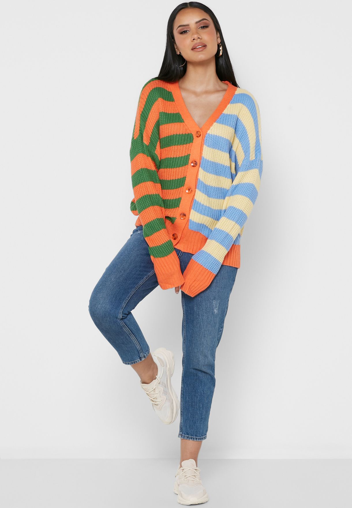 Striped Cardigan