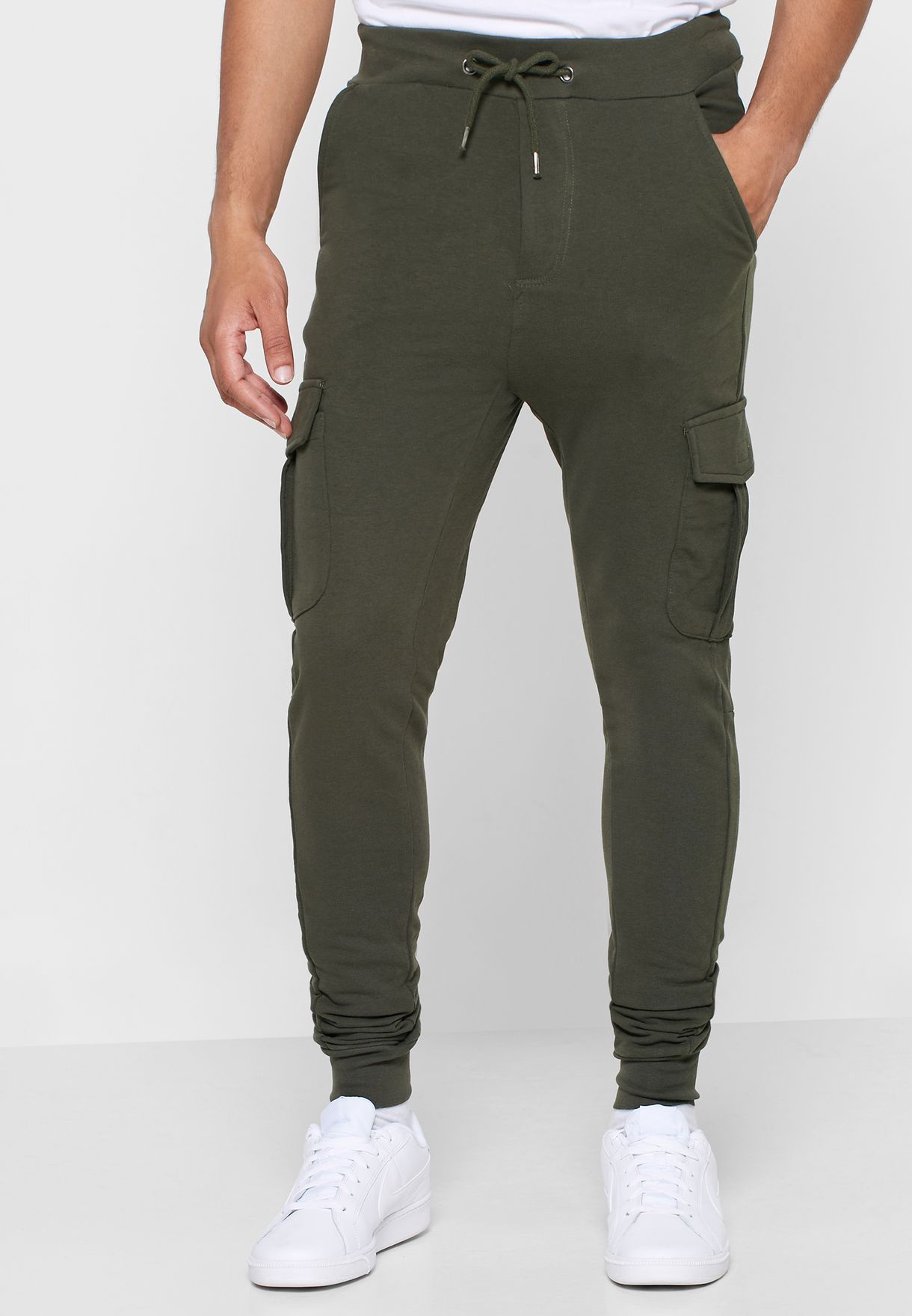 cuffed jogger pants