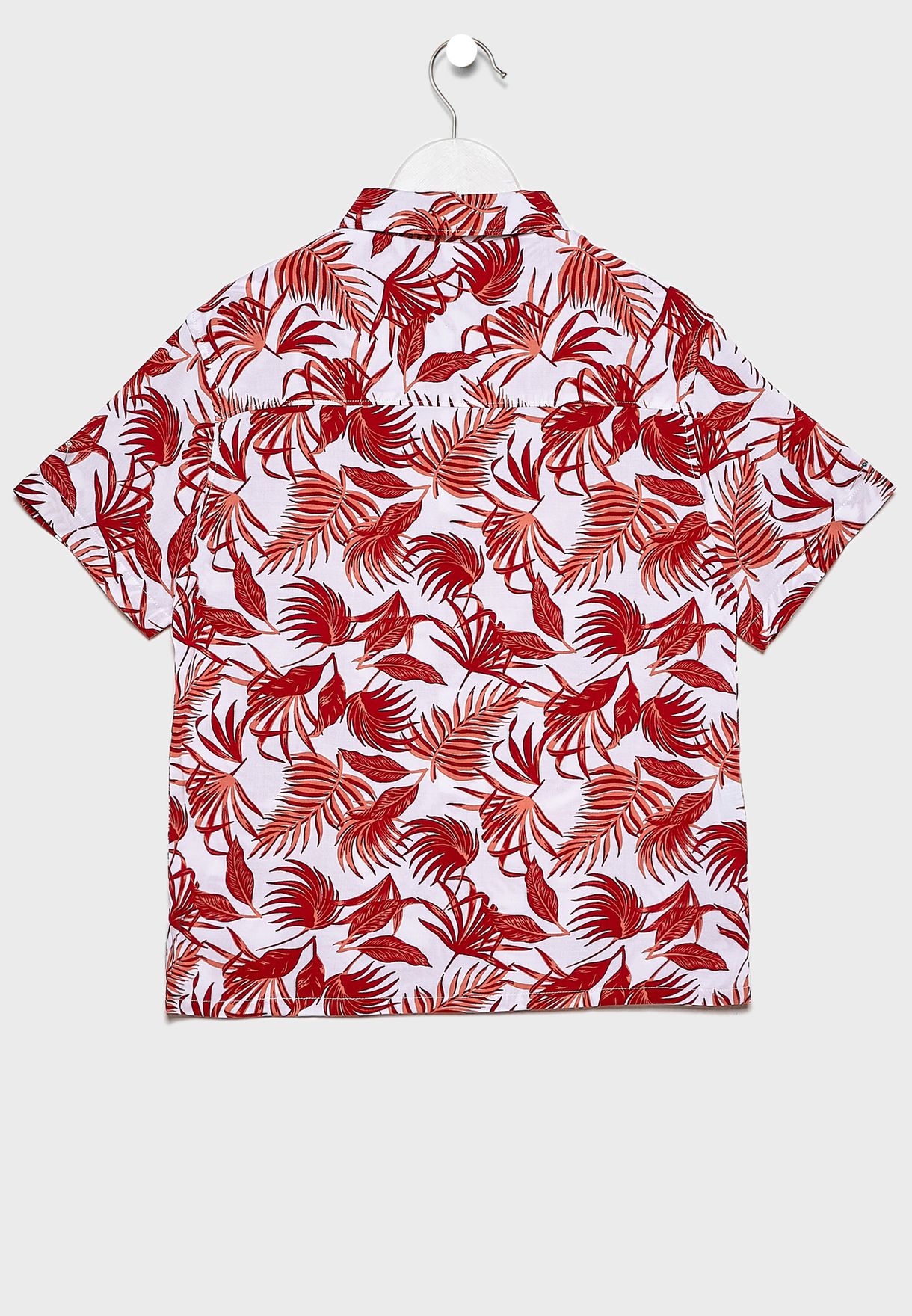 Kids Leaf Print Shirt