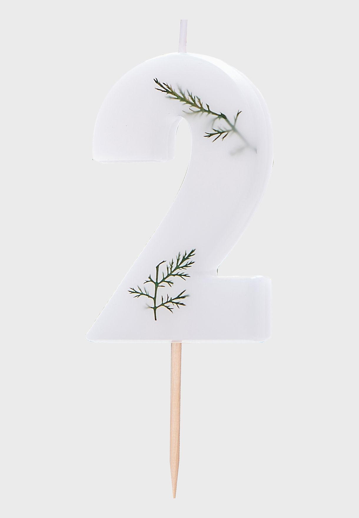 Pressed Foliage Candle - Number 2
