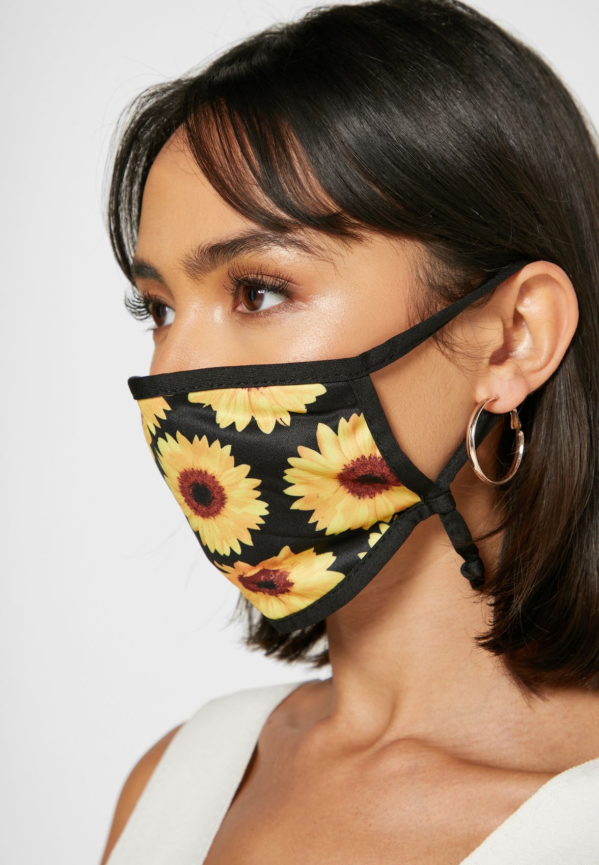 2 Pack Sunflower Face Mask