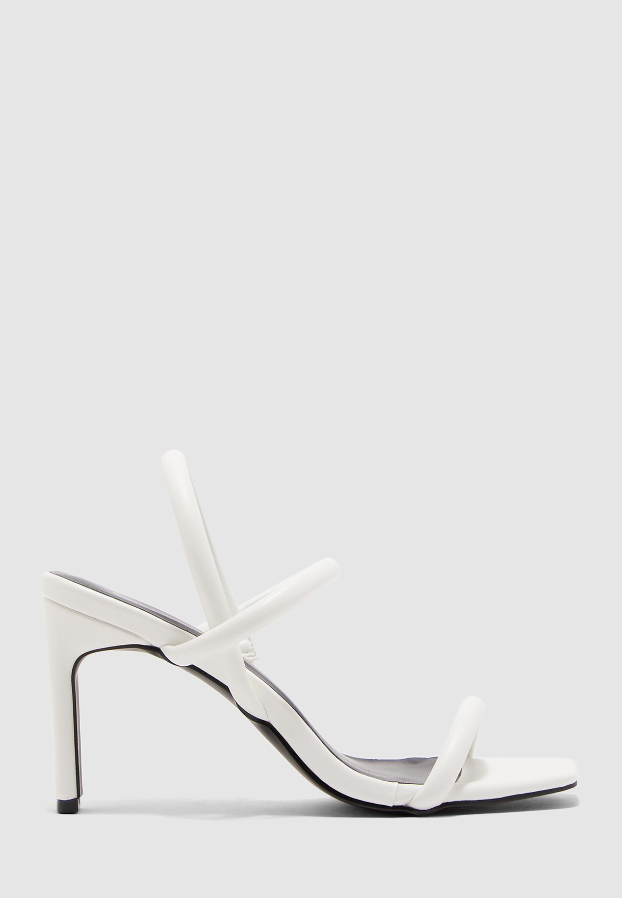 Mid Heel Barely There Sandal