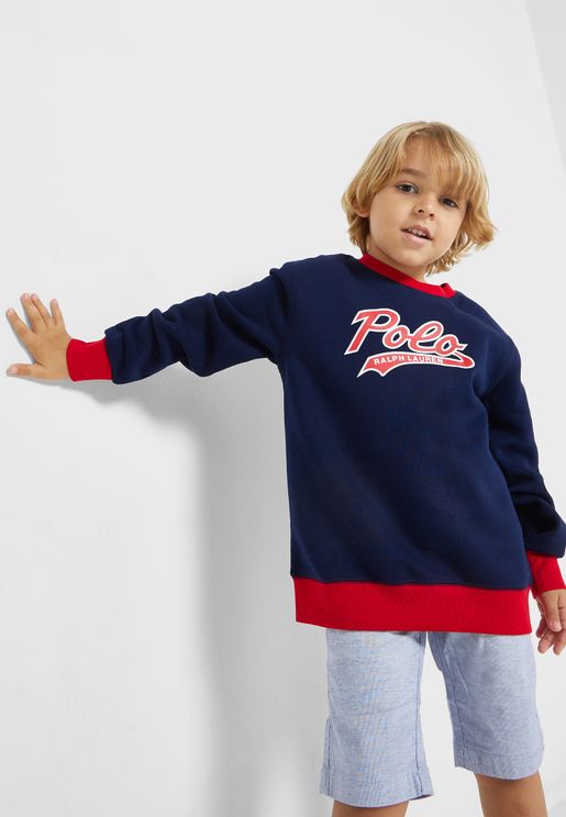 Polo Ralph Lauren Boys Sweatshirts and Hoodies In UAE online - Namshi