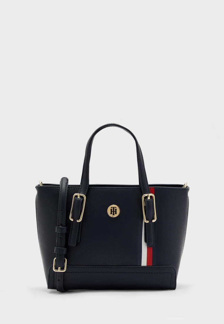 Buy Tommy Hilfiger navy Honey Small Belted Tote for Women MENA, Worldwide