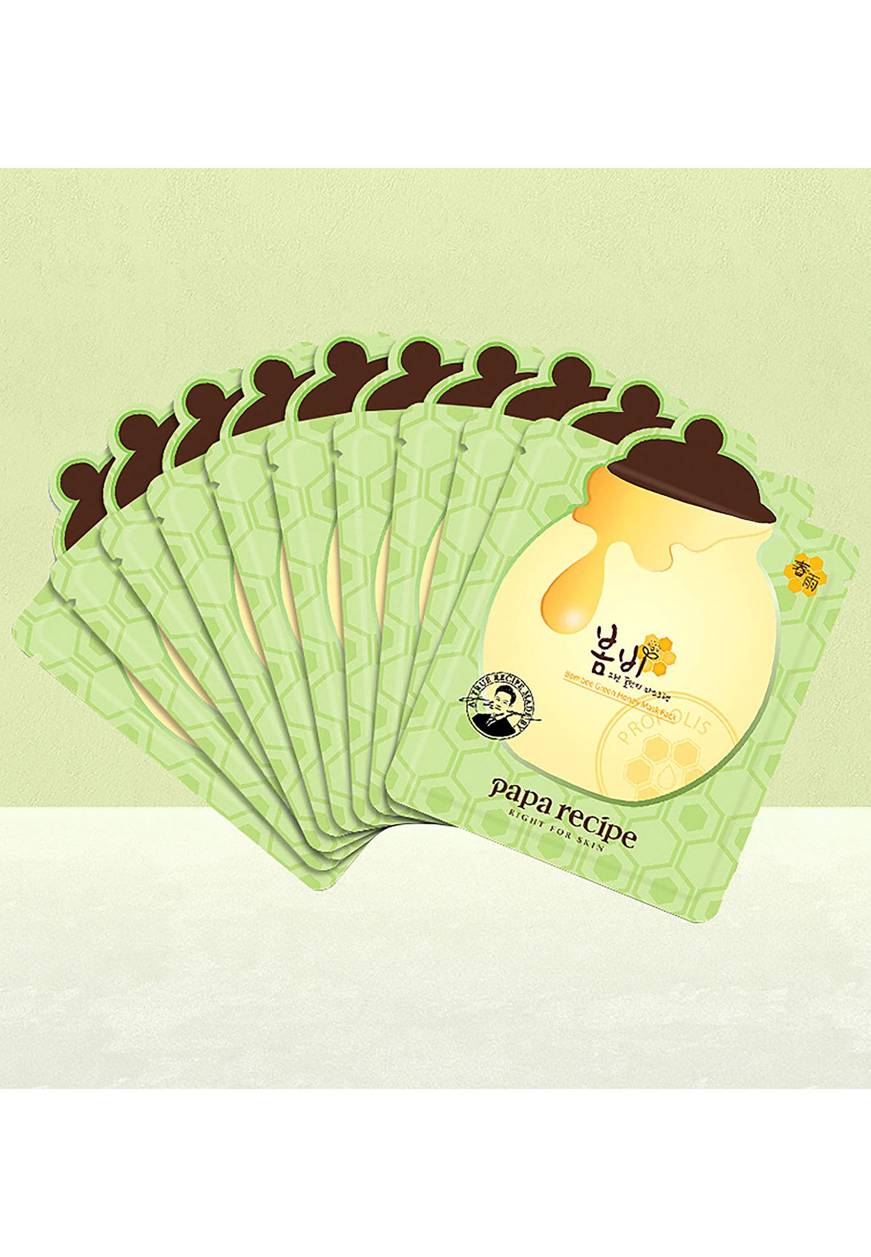 Bombee Green Collagen Honey Mask Pack