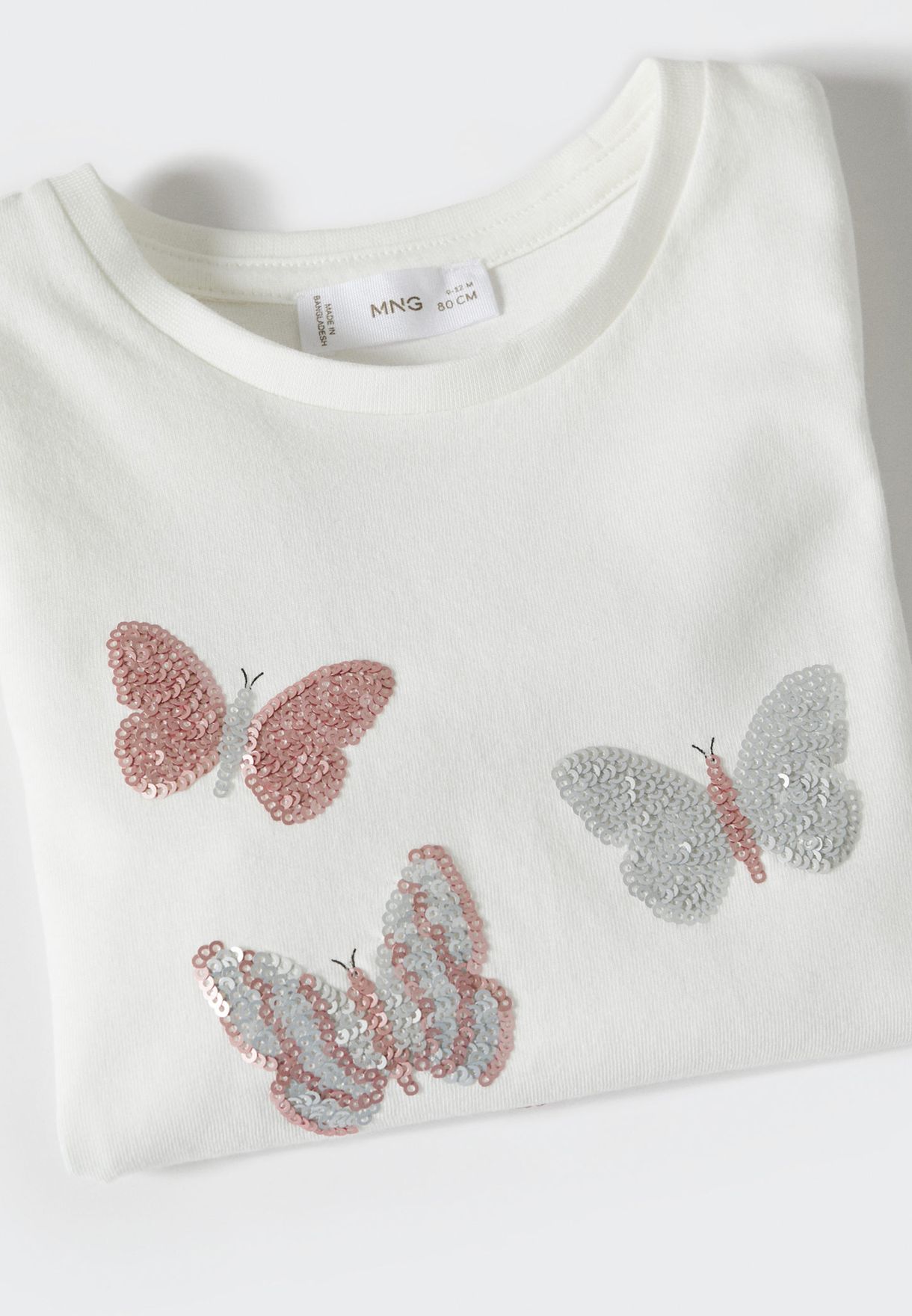 Infant Butterfly Print T-Shirt