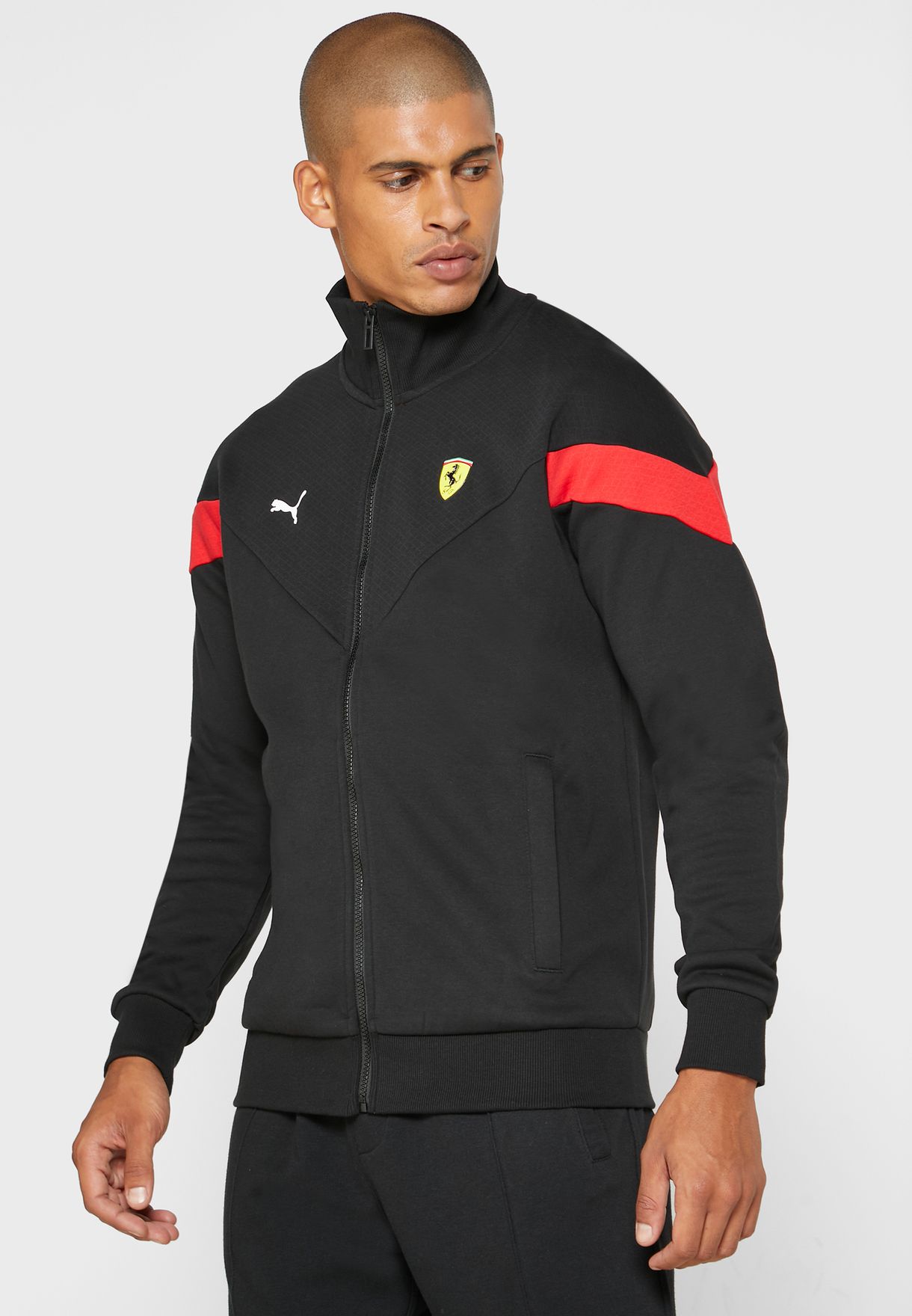 Discover more than 72 red puma ferrari track jacket - in.thdonghoadian