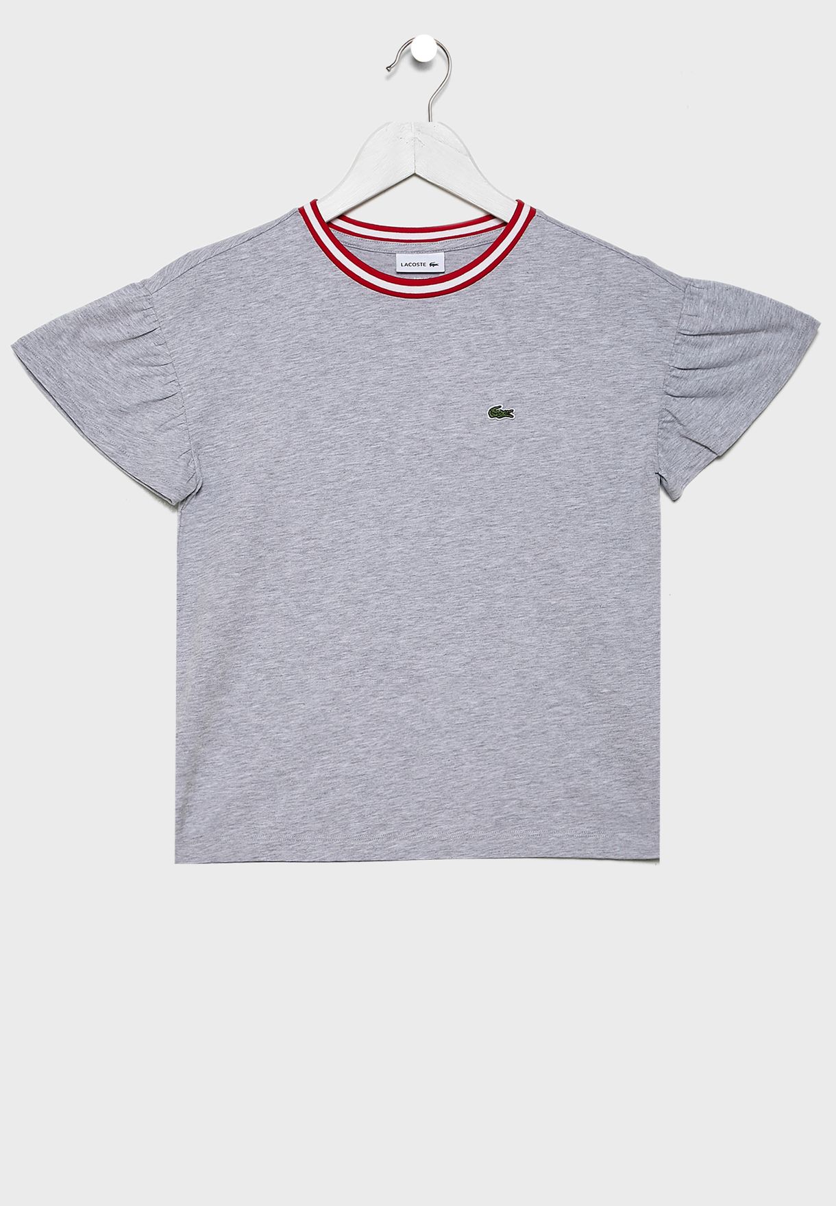 Buy Lacoste grey Kids Logo T-Shirt for 