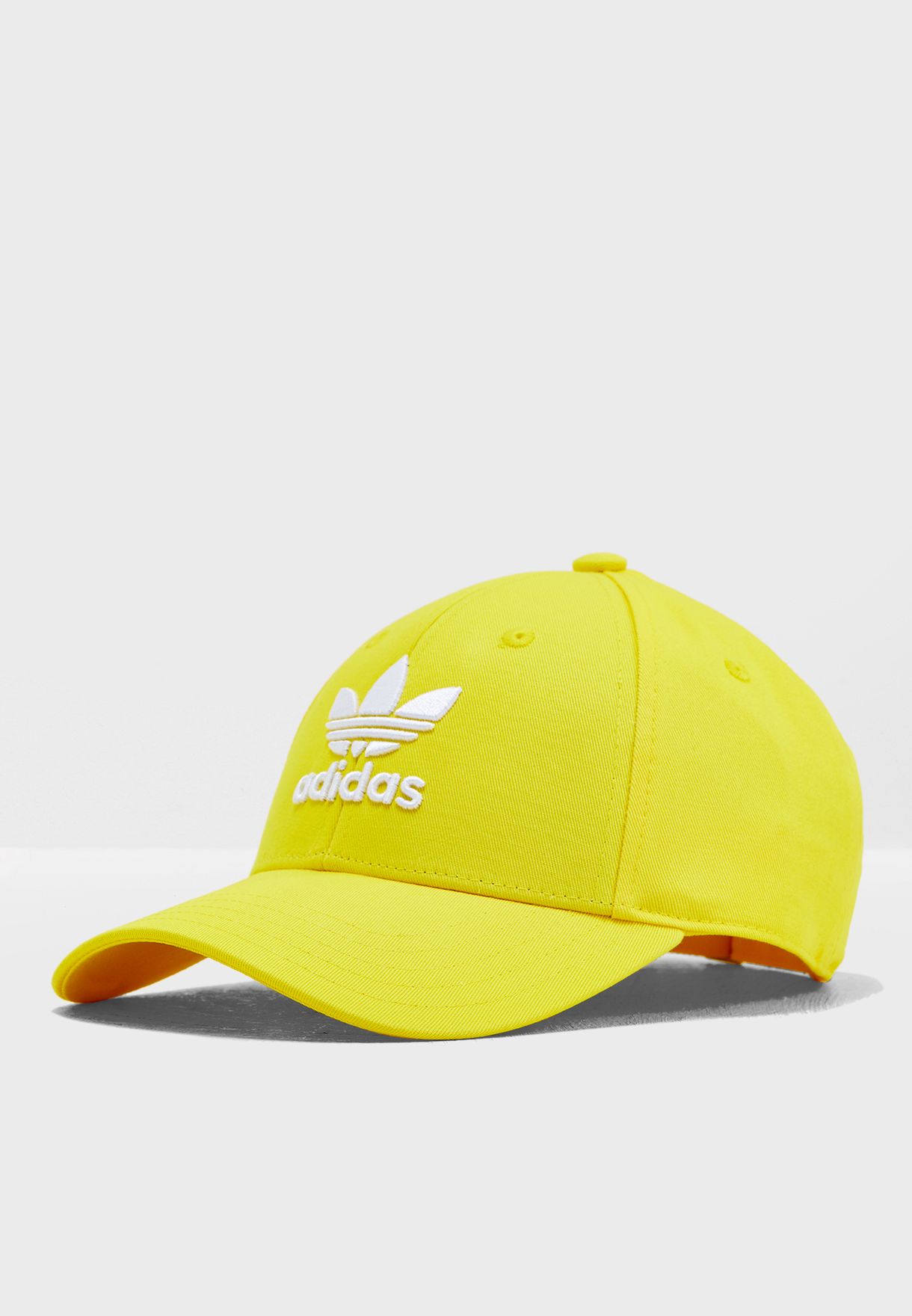 yellow adidas baseball cap
