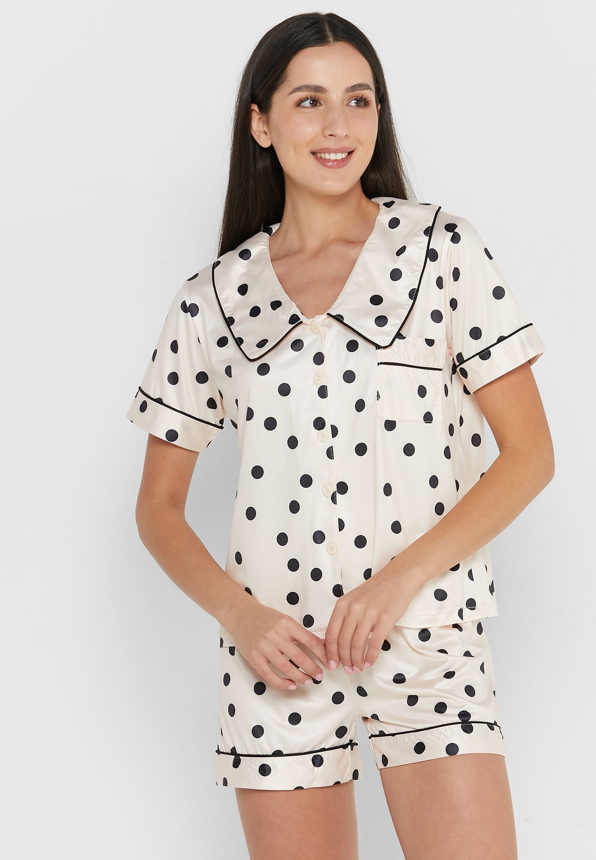 3 Piece Printed Pyjama Set