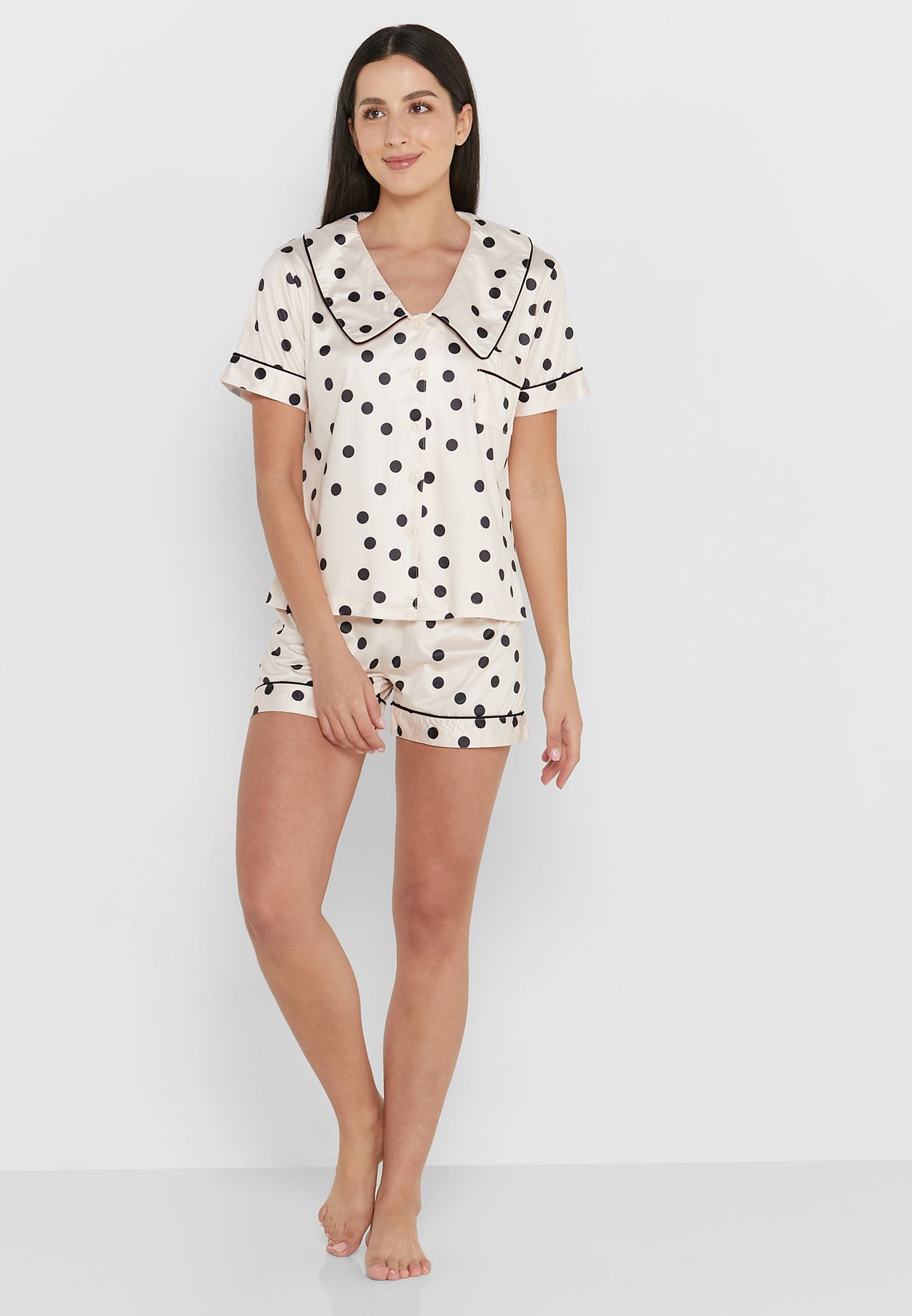 3 Piece Printed Pyjama Set