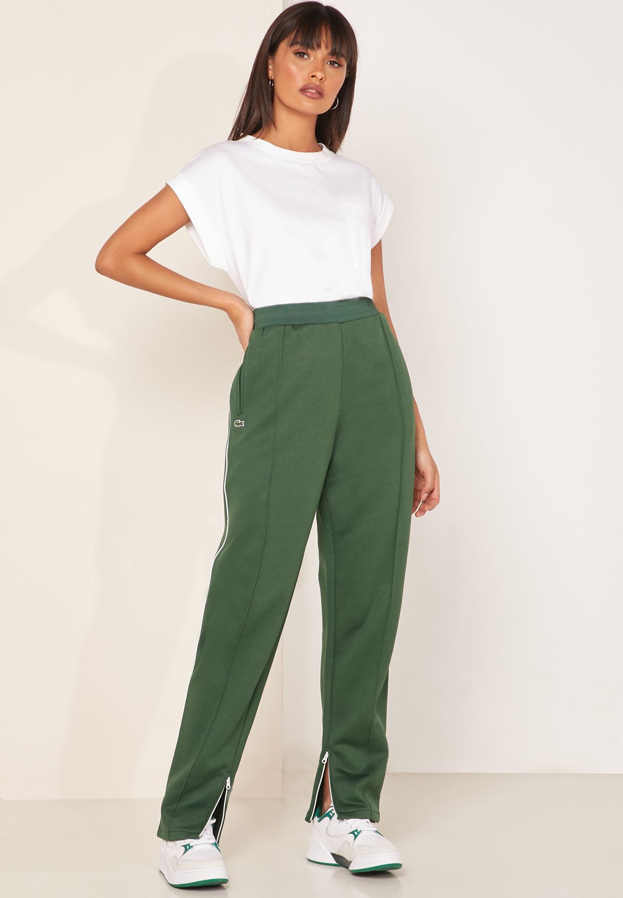 lacoste track pants womens