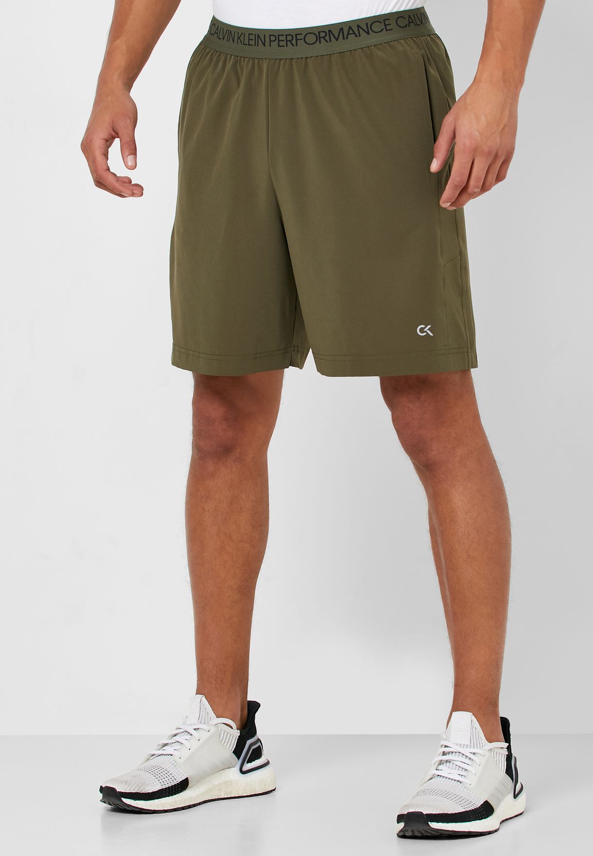 calvin klein mens khaki shorts