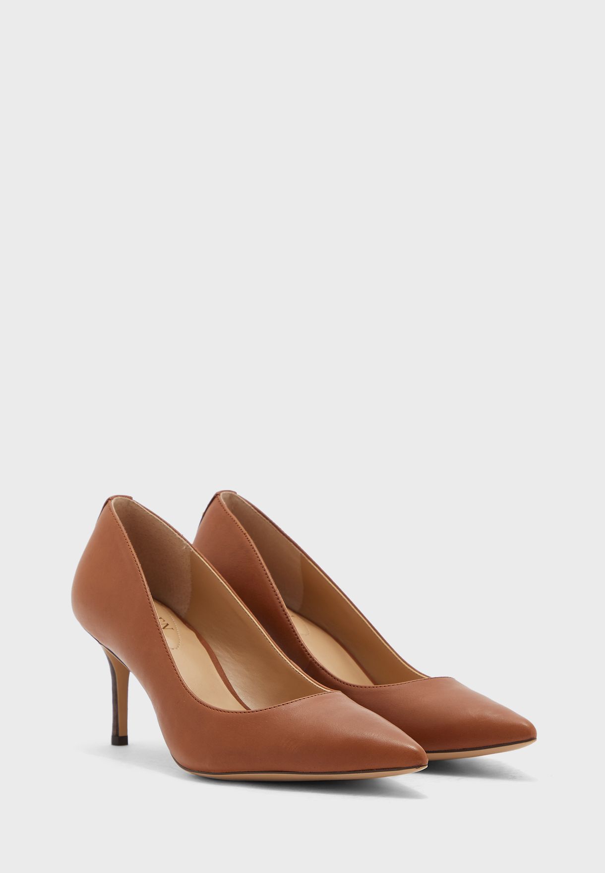 Buy Lauren Ralph Lauren brown Super Soft Pointed Pumps for Women in MENA,  Worldwide