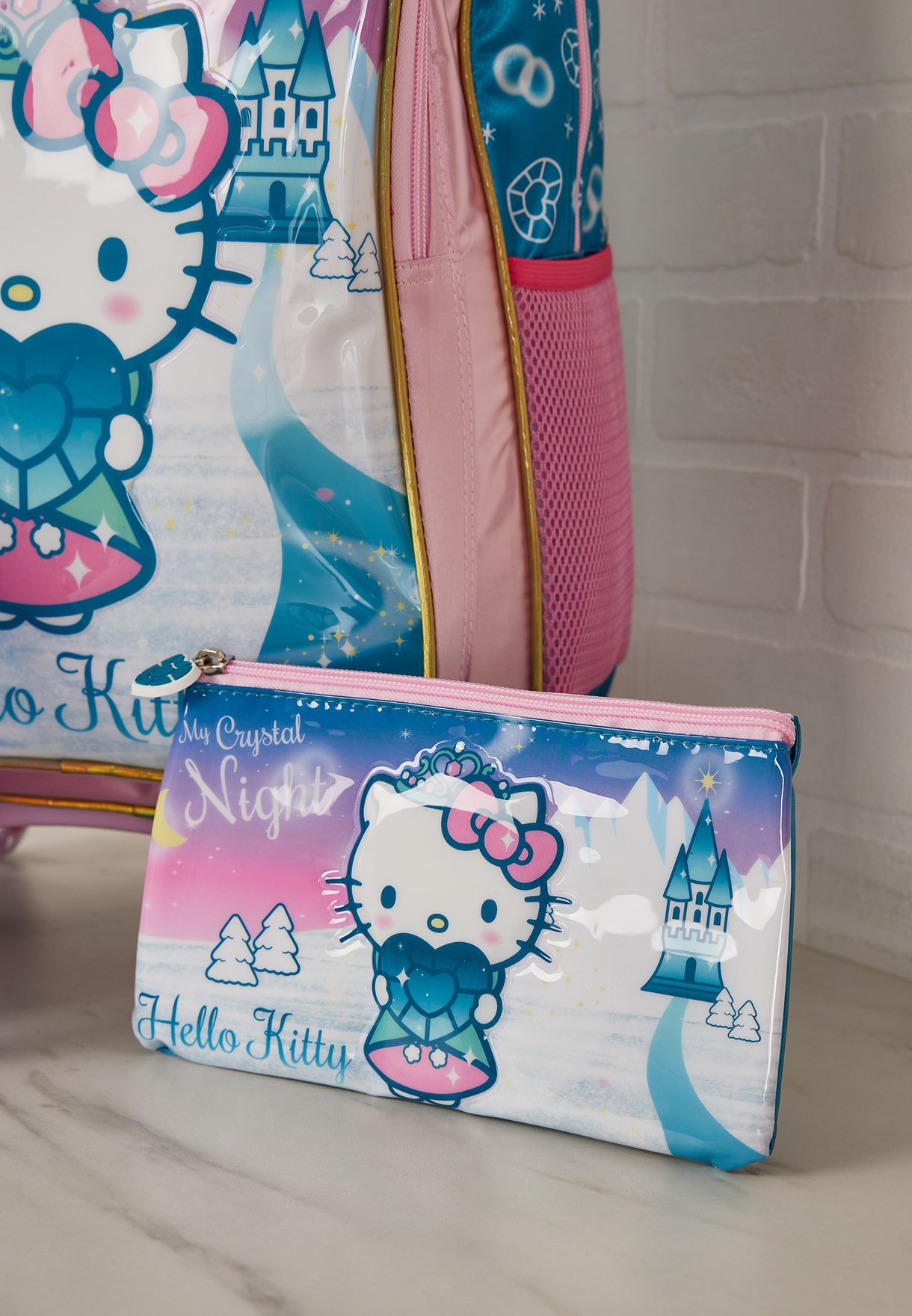 Buy blue Sanrio Hello Kitty Back To School 3In1 Trolley Box Set for ...