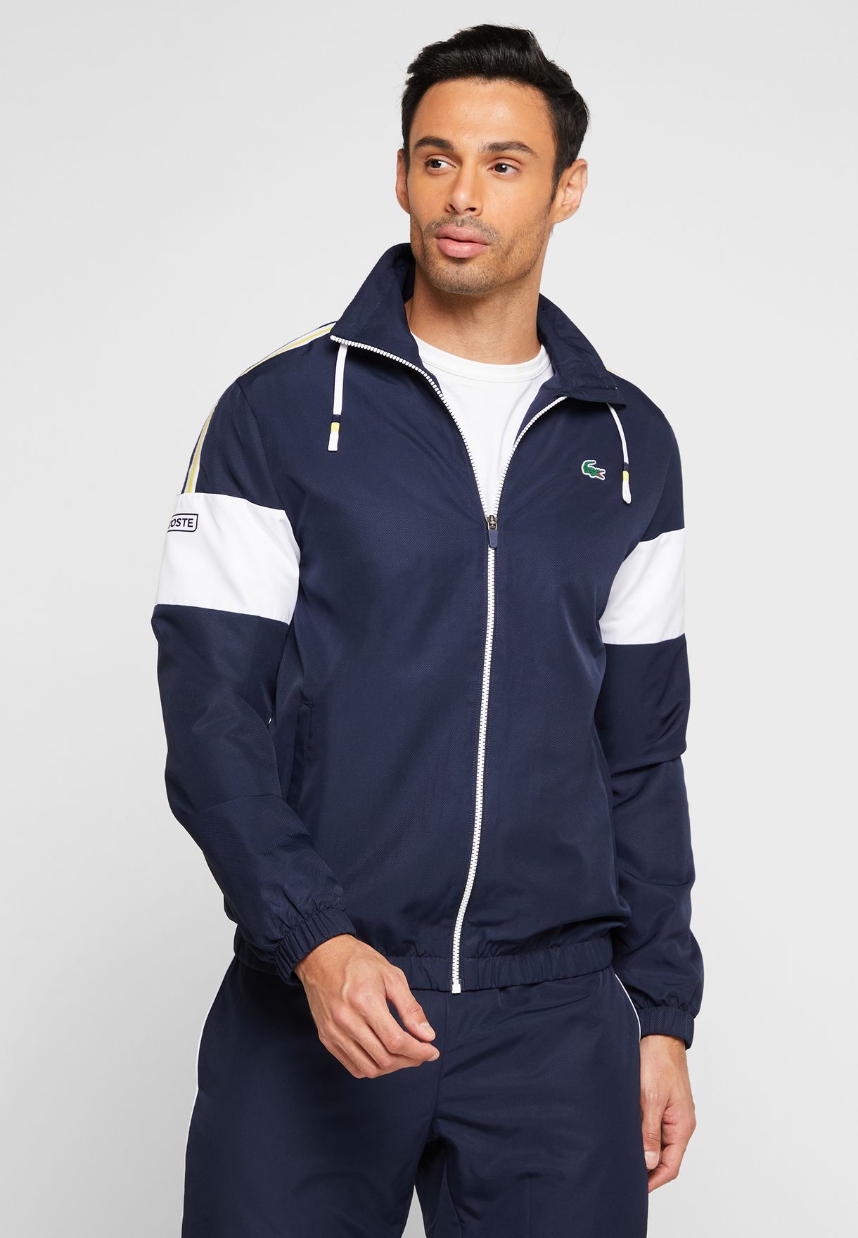 Buy Lacoste navy Essential Jogger Set for Men in Riyadh, Jeddah