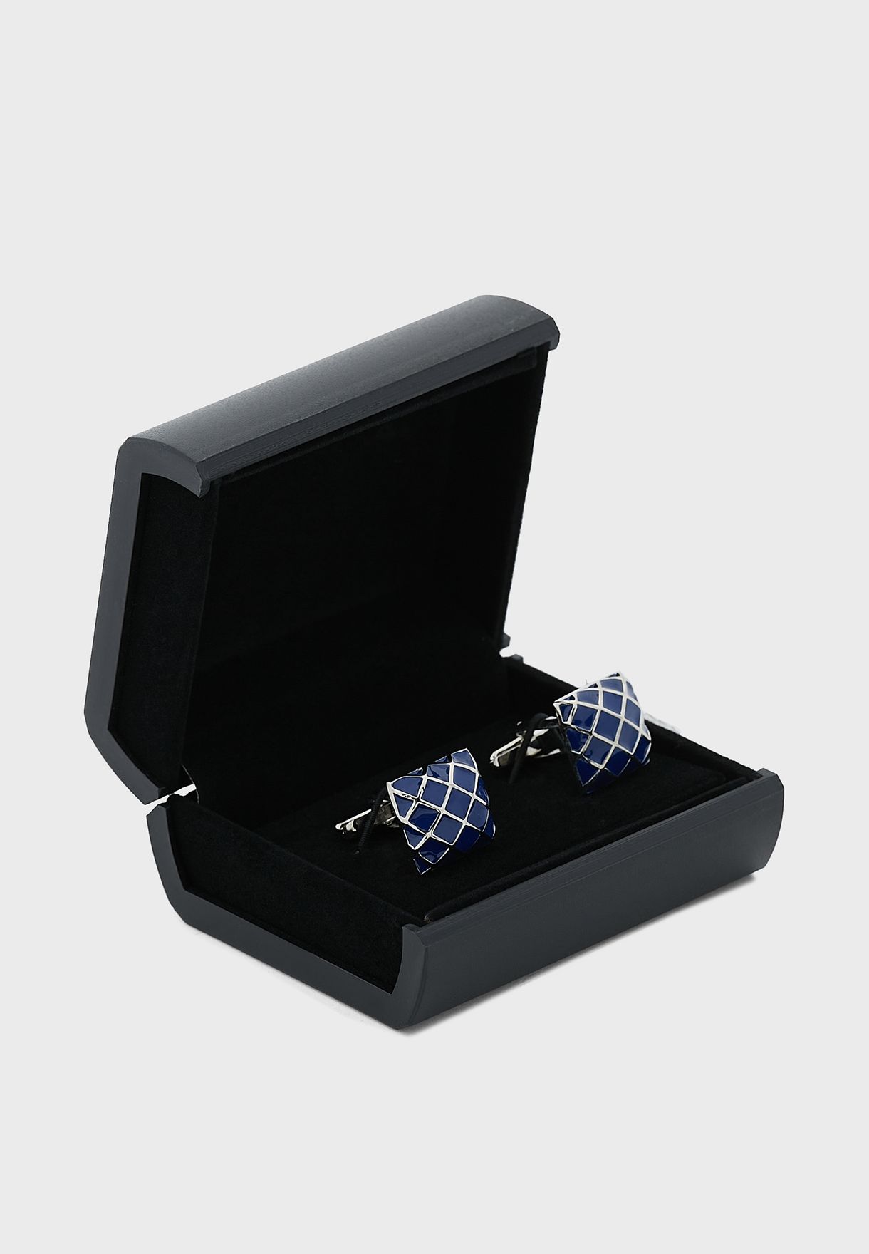 Geometric Design Cufflink In Gift Box