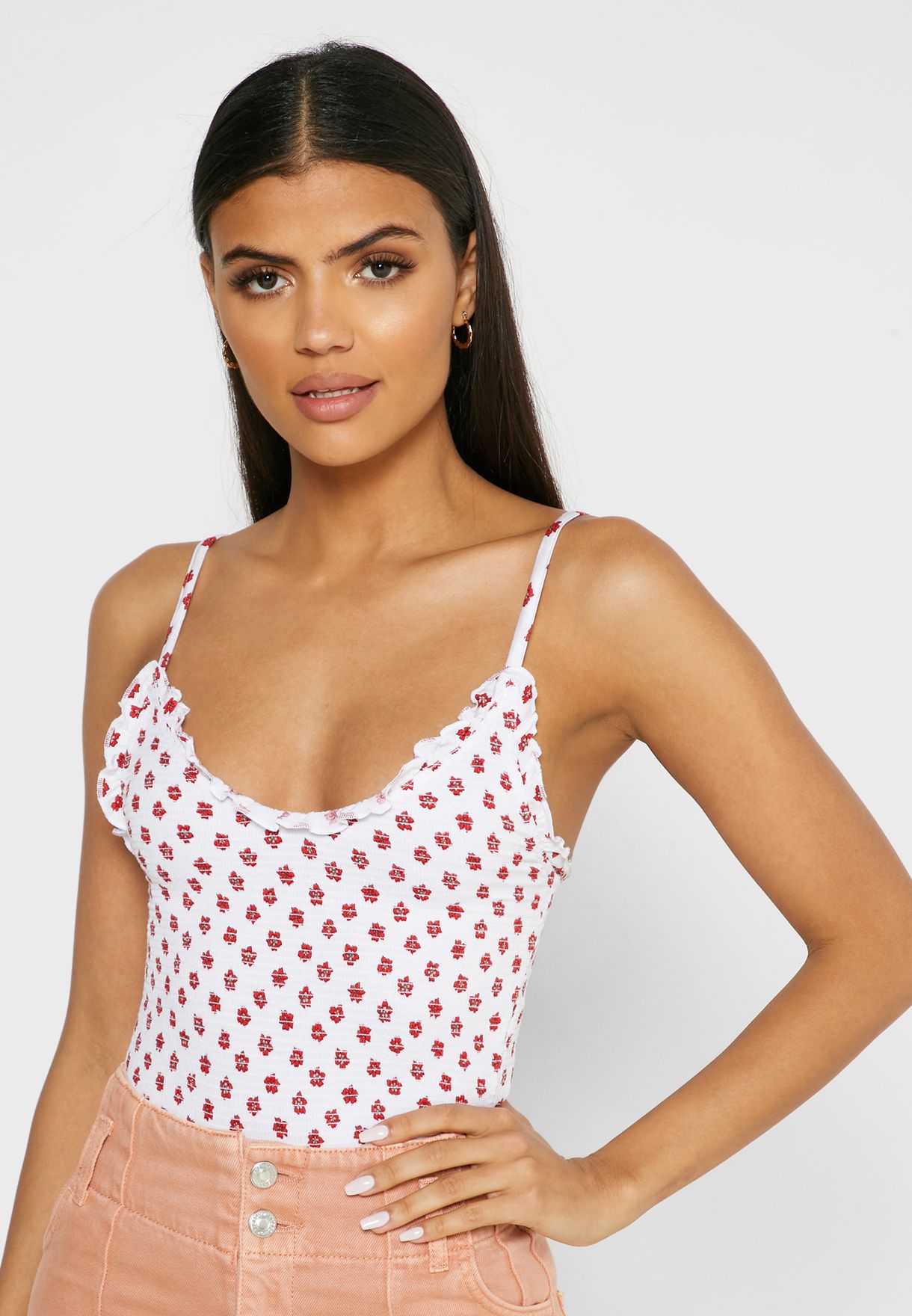 tommy hilfiger cami crop top