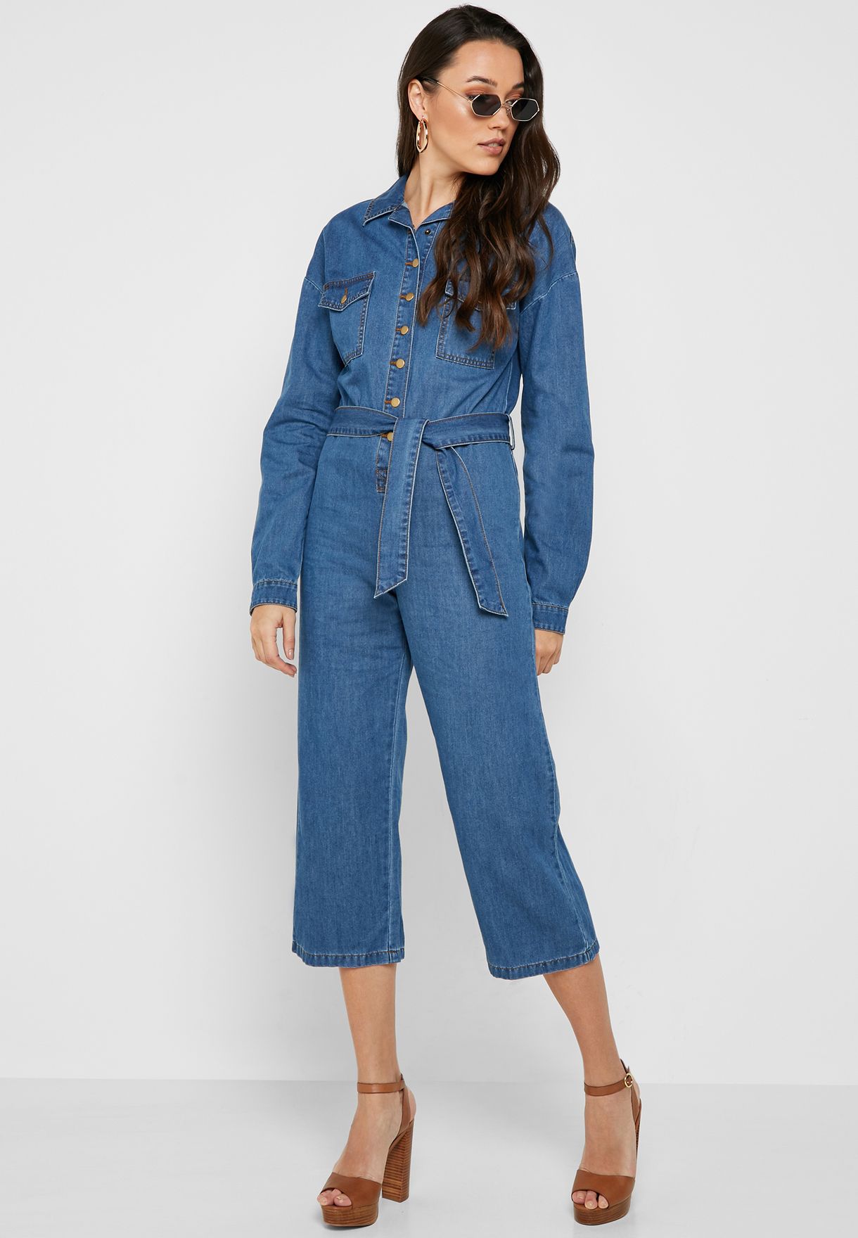 denim boilersuit