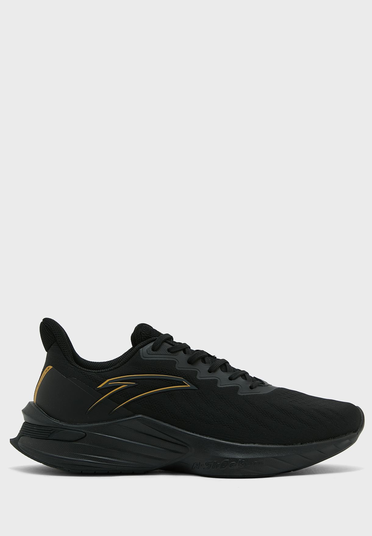 anta running shoes black