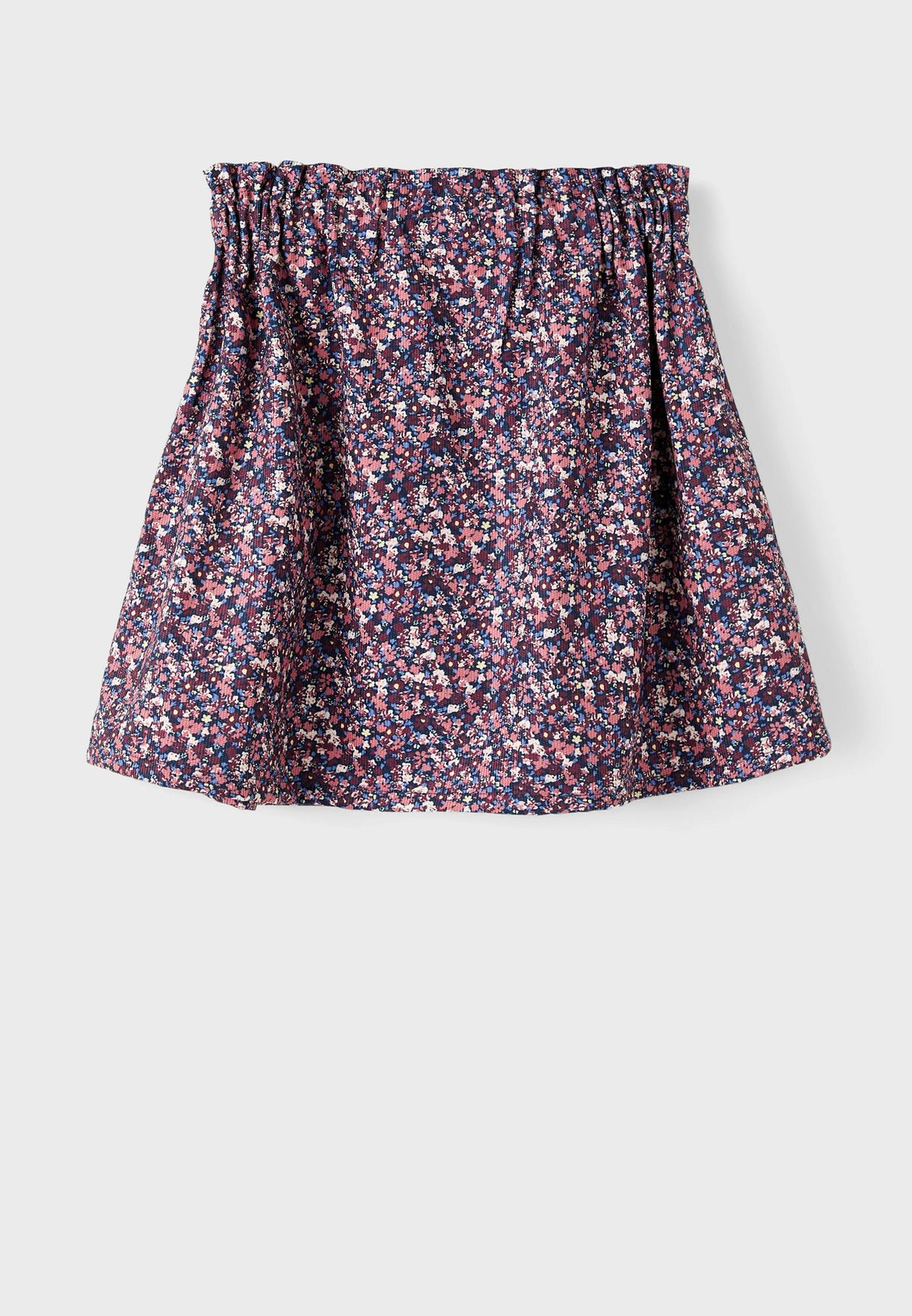 Kids Floral Print Skirt
