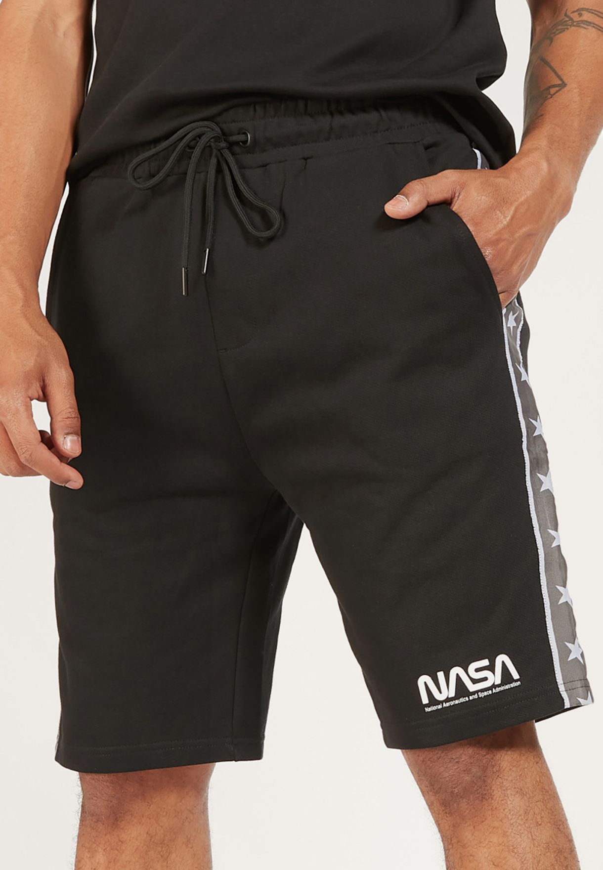 Nasa Drawstring Shorts