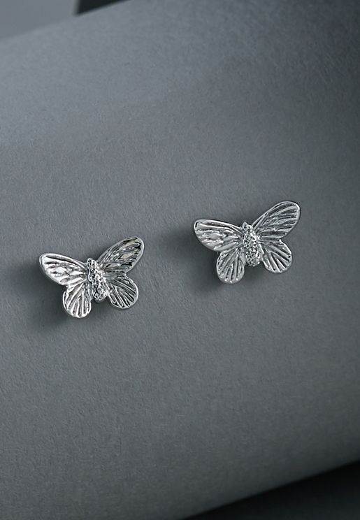 3D Butterfly Earrings