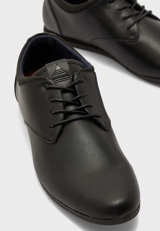 aldo black formal shoes