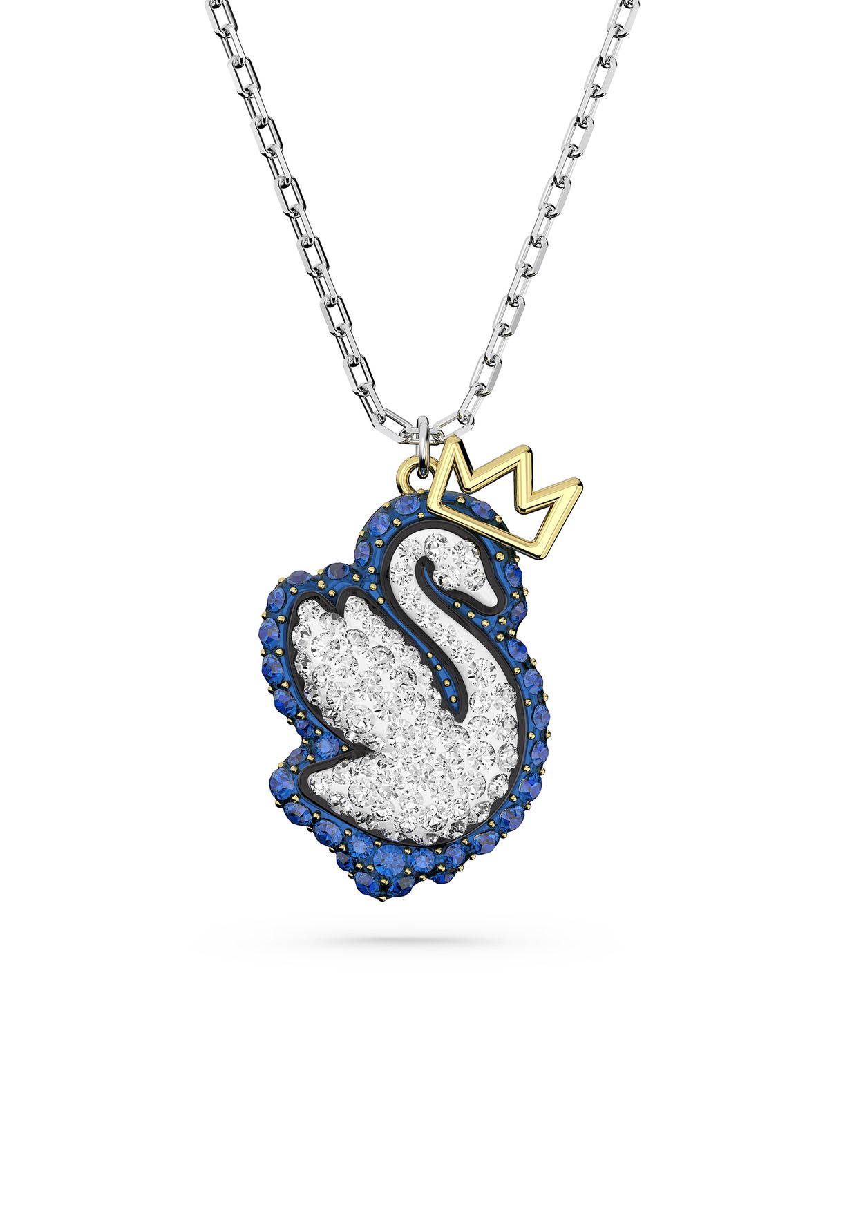 Pop Swan Pendant Necklace