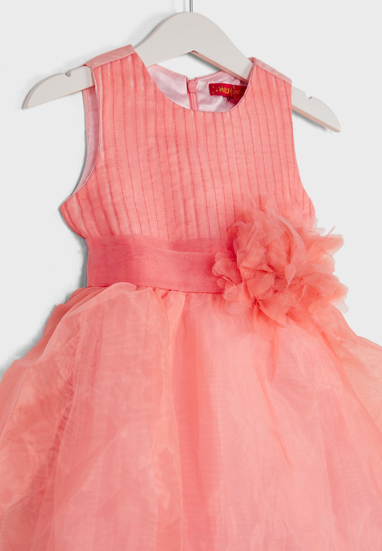 Peach Dress