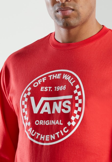 red vans shirts