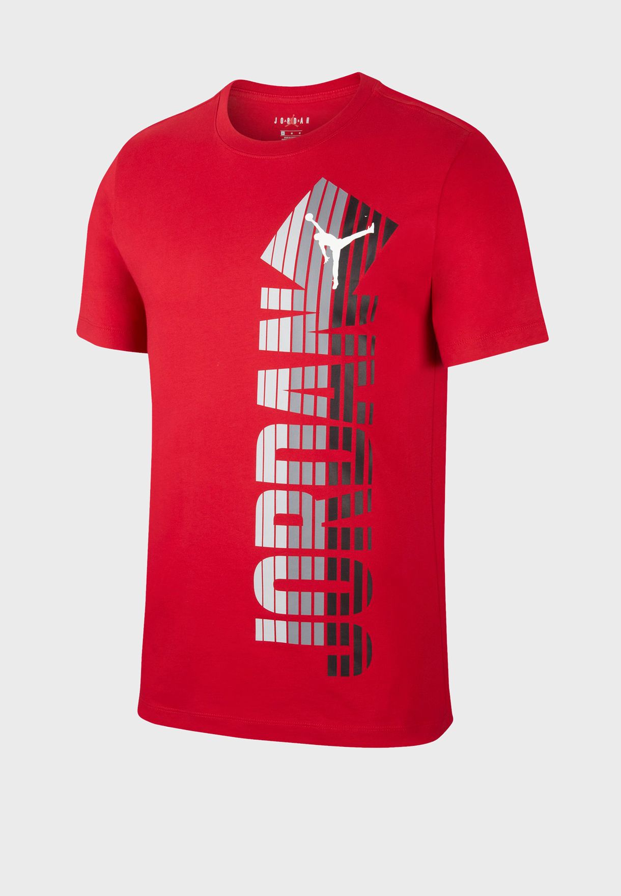 Nike red Jordan Logo T-Shirt for Men 