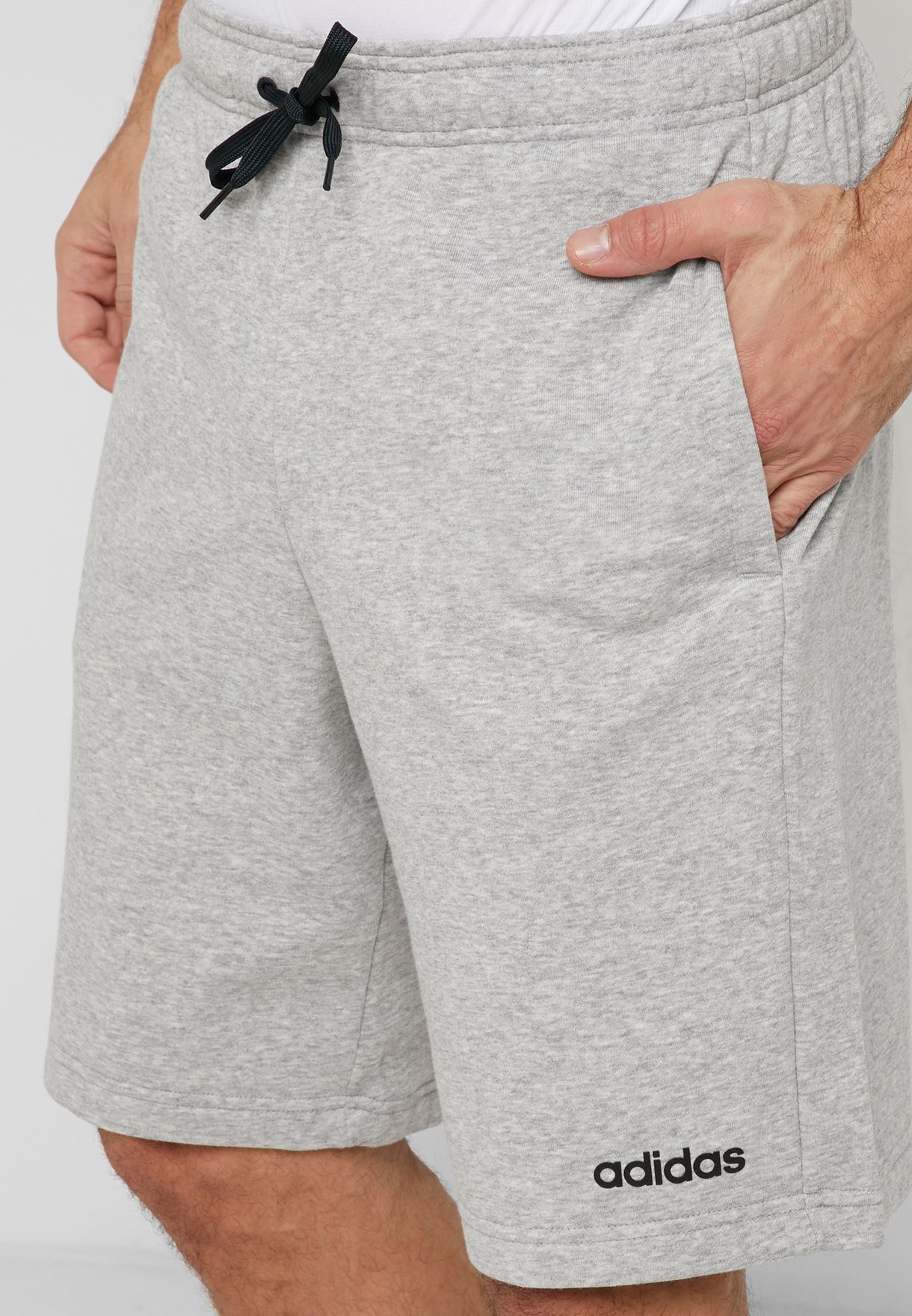 Buy adidas grey Essential Shorts for Men in MENA,