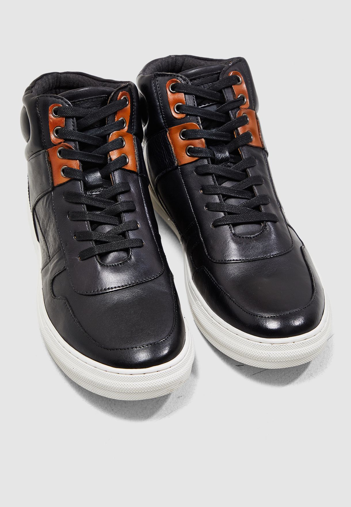 Buy Steve Madden Black Sharper Sneakers For Men In Mena Worldwide Sharper