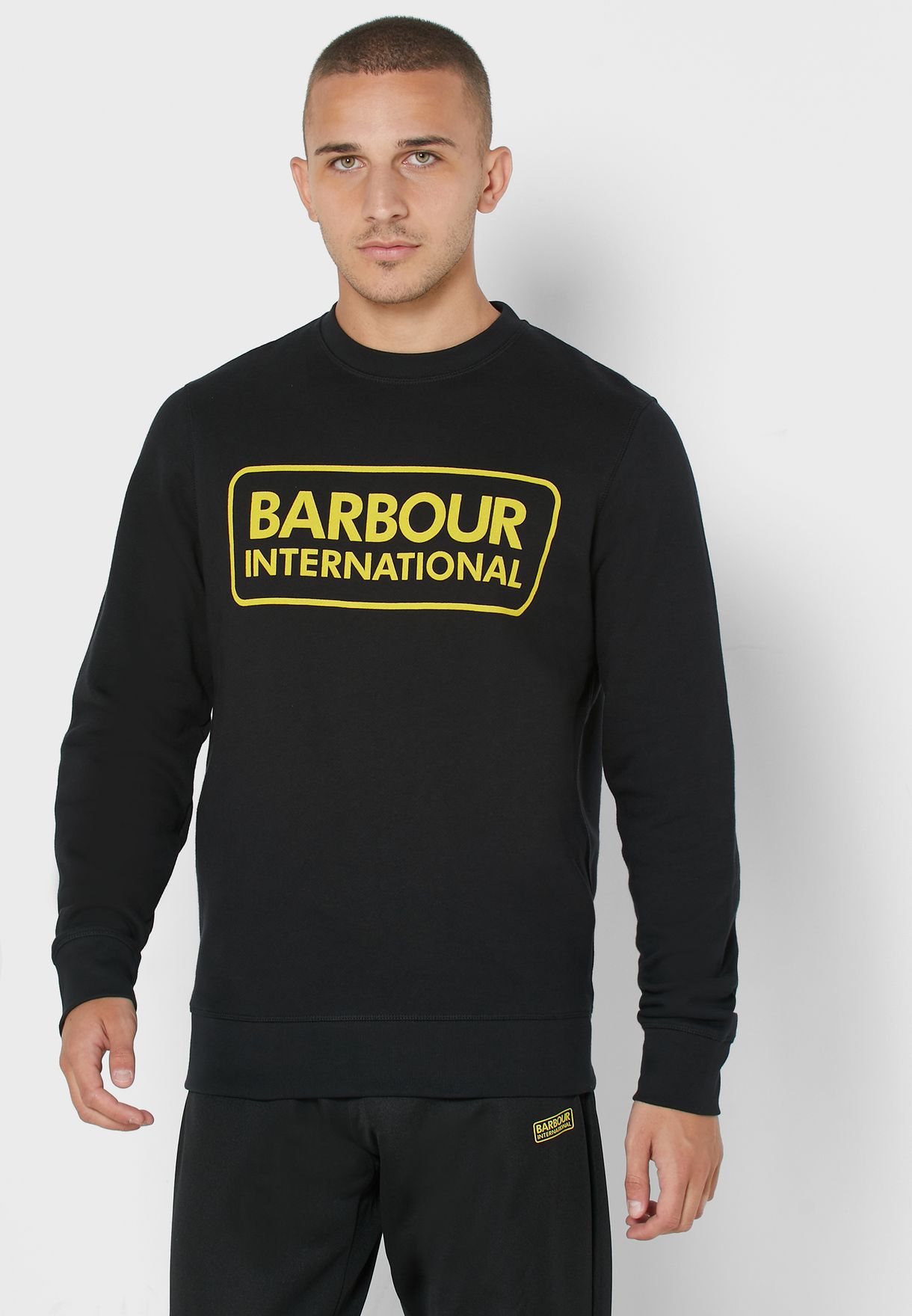barbour international pullover
