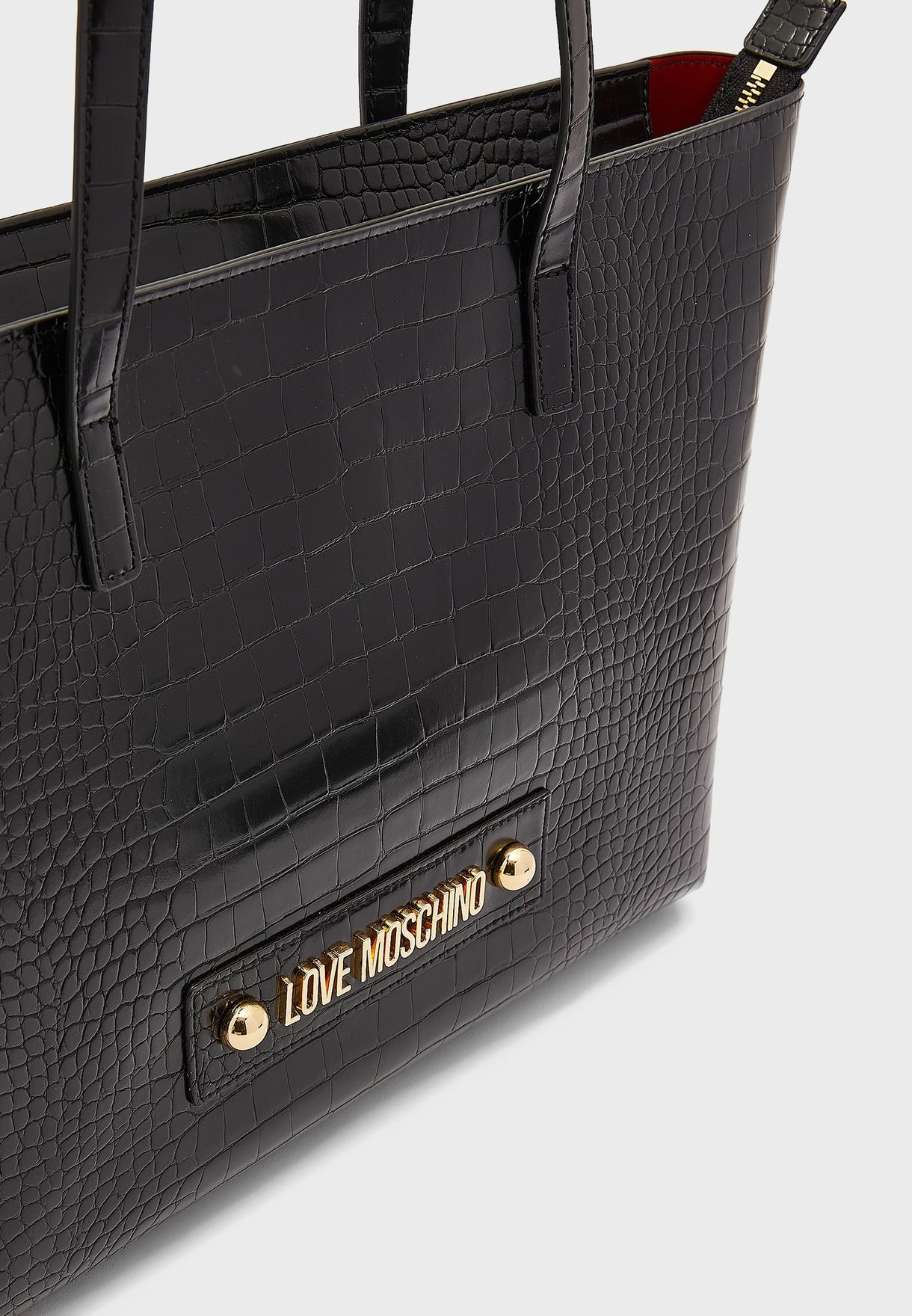 Big Logo Detail Tote Bag