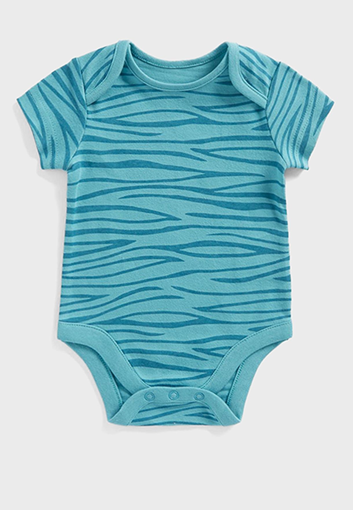 Infant 3 Pack Striped Bodysuit