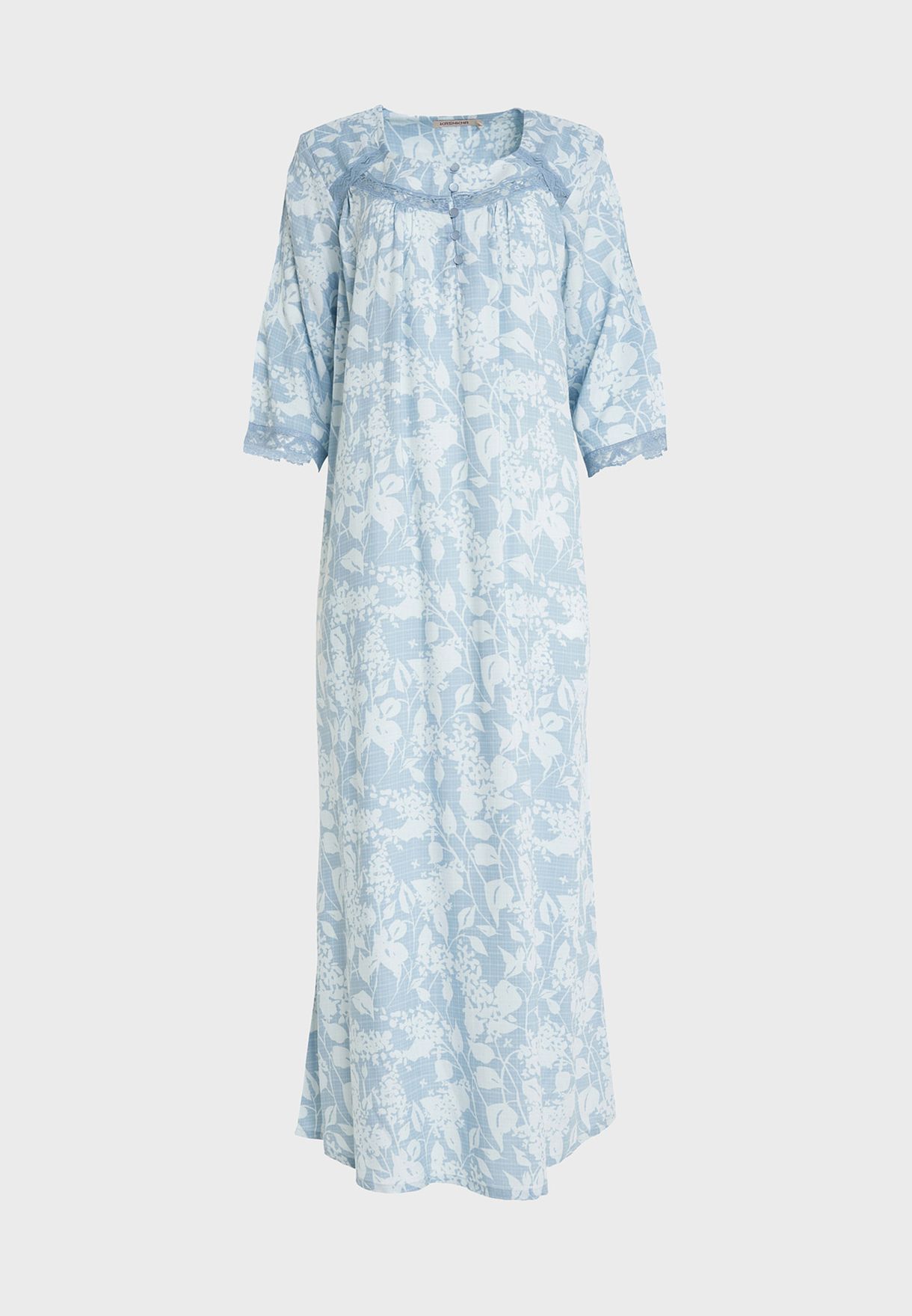 Floral Printed Nightdress