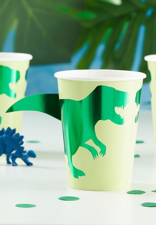 Dinosaur Cups 8 Pack