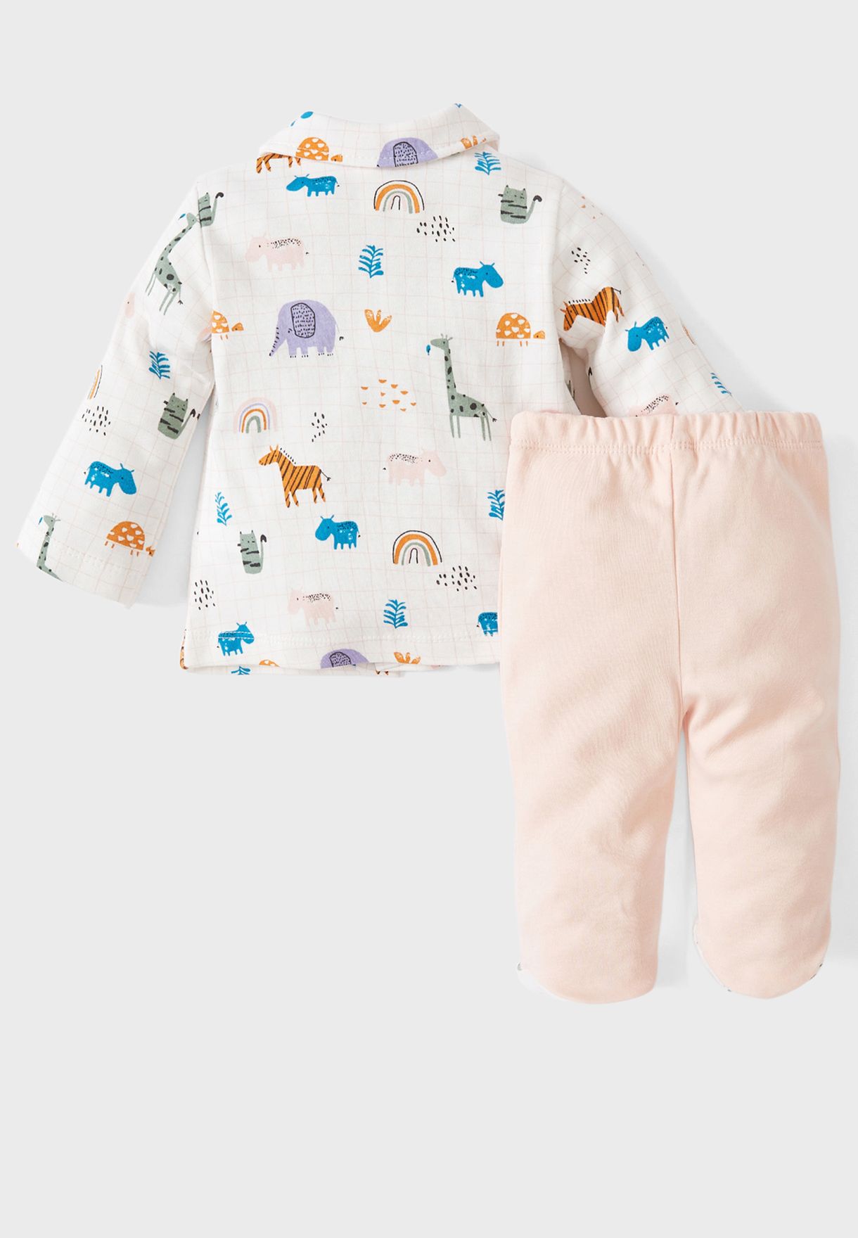 Infant Printed T-Shirt & Pants Set