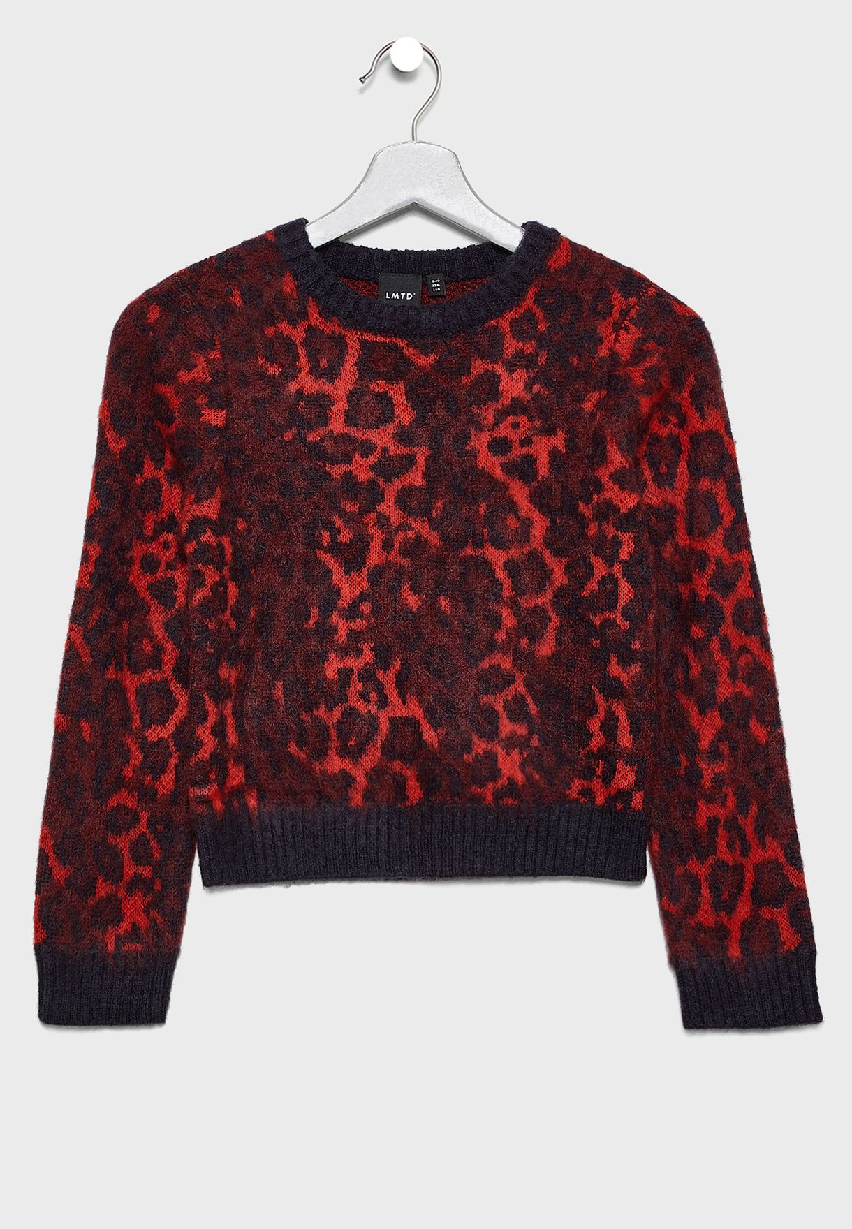 Teen Leopard Print Sweater