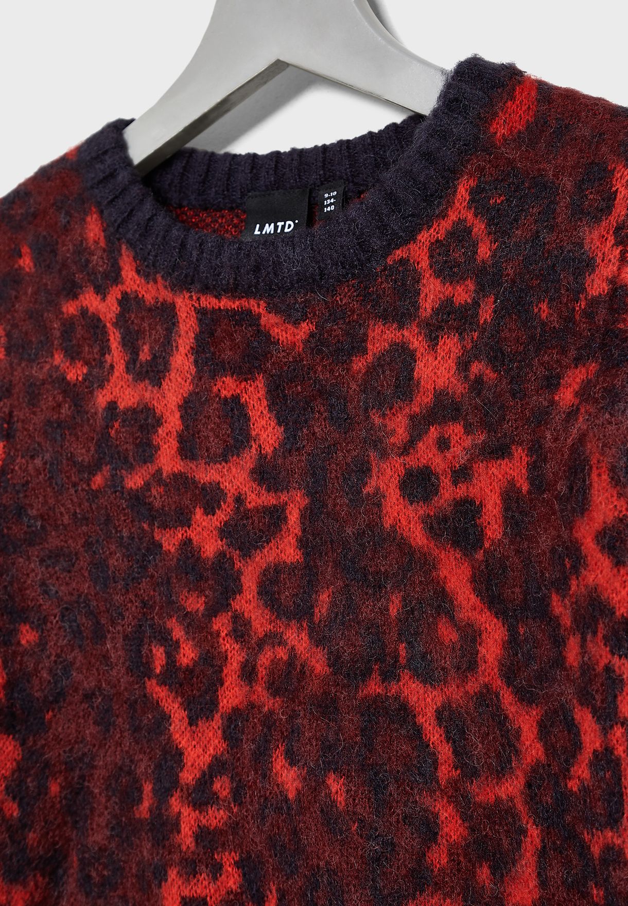 Teen Leopard Print Sweater