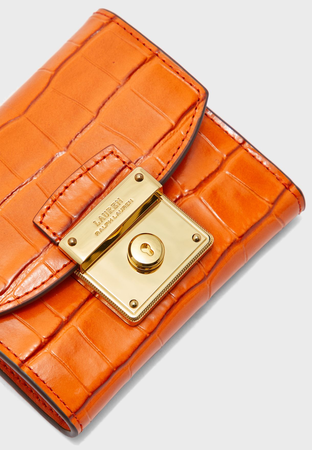 ralph lauren orange purse