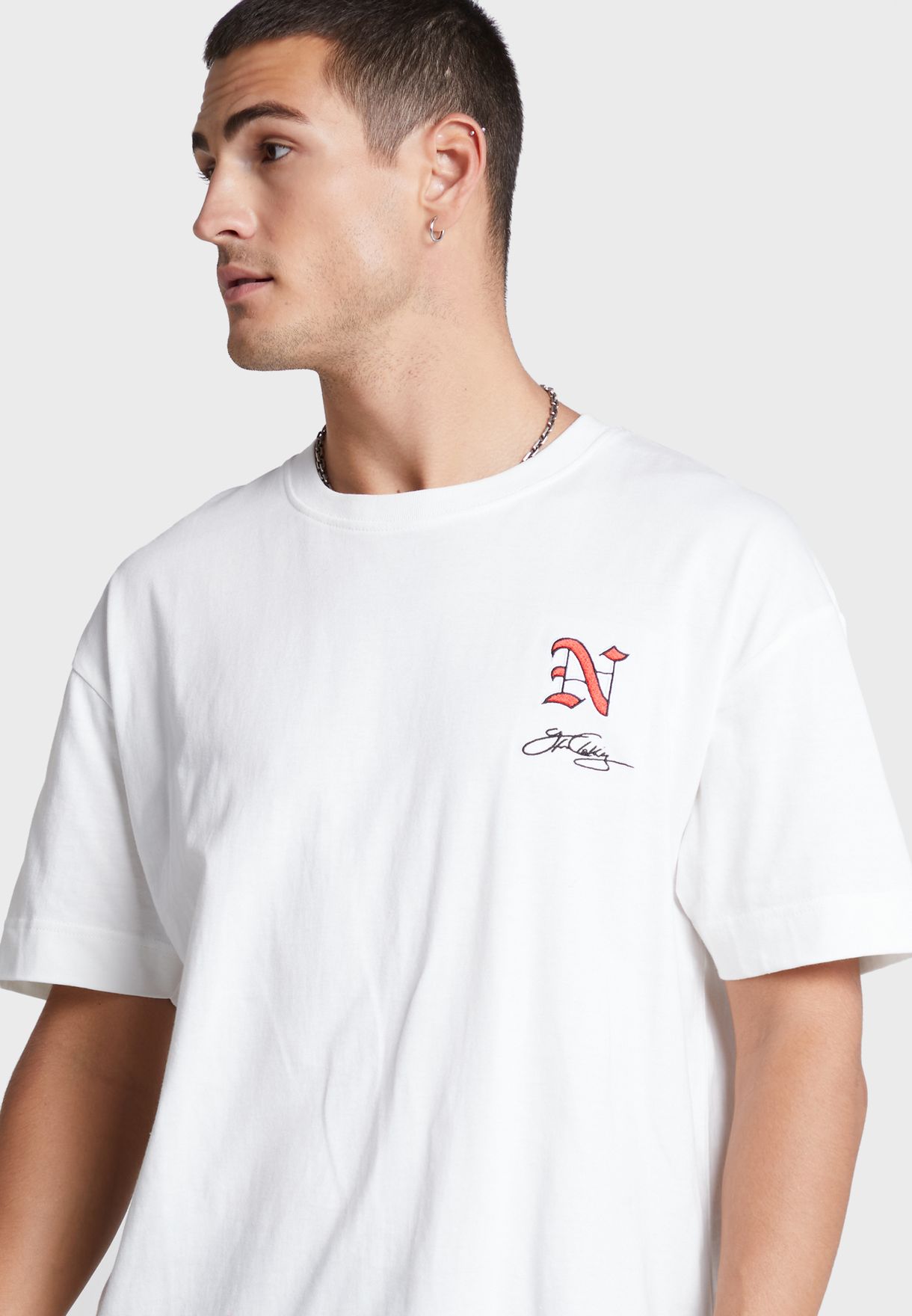 Oversized Double Branded T-Shirt