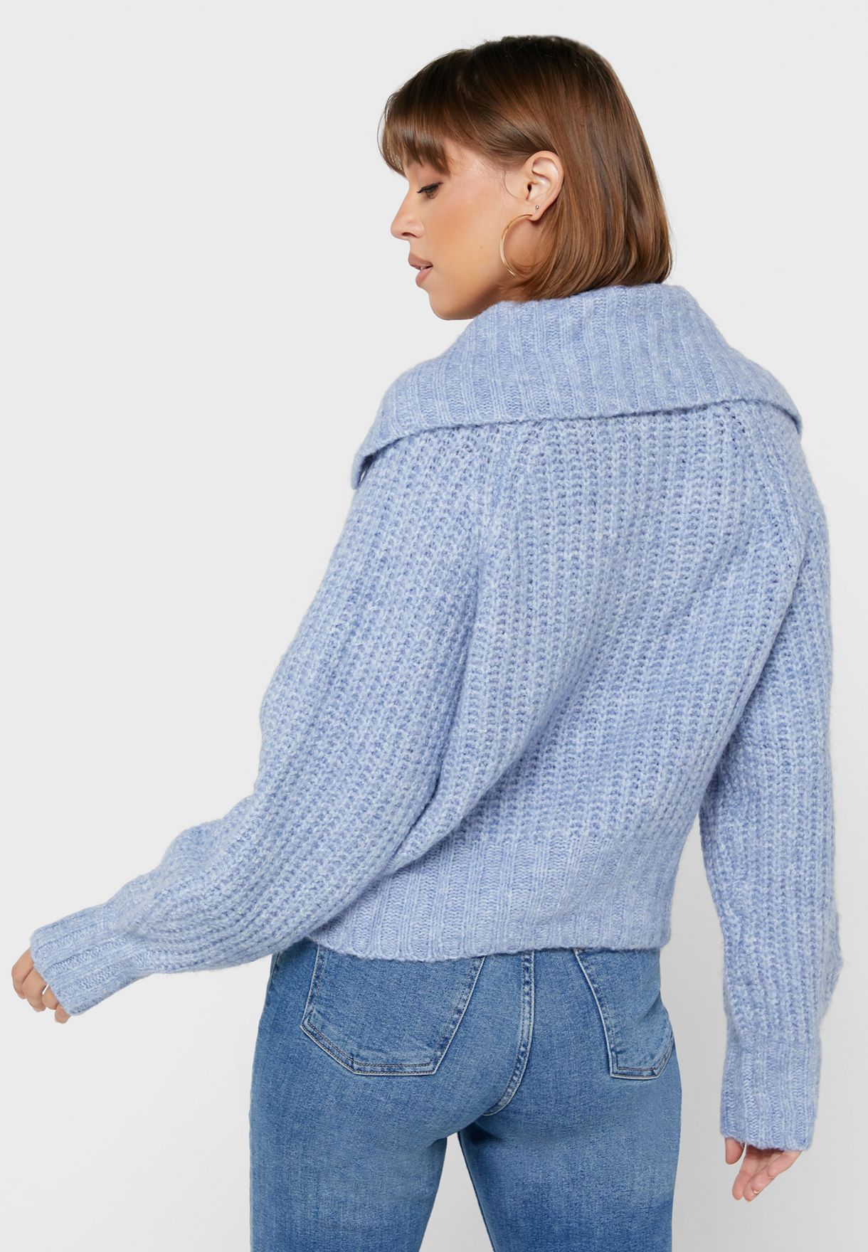 Knitted Button Down Cardigan