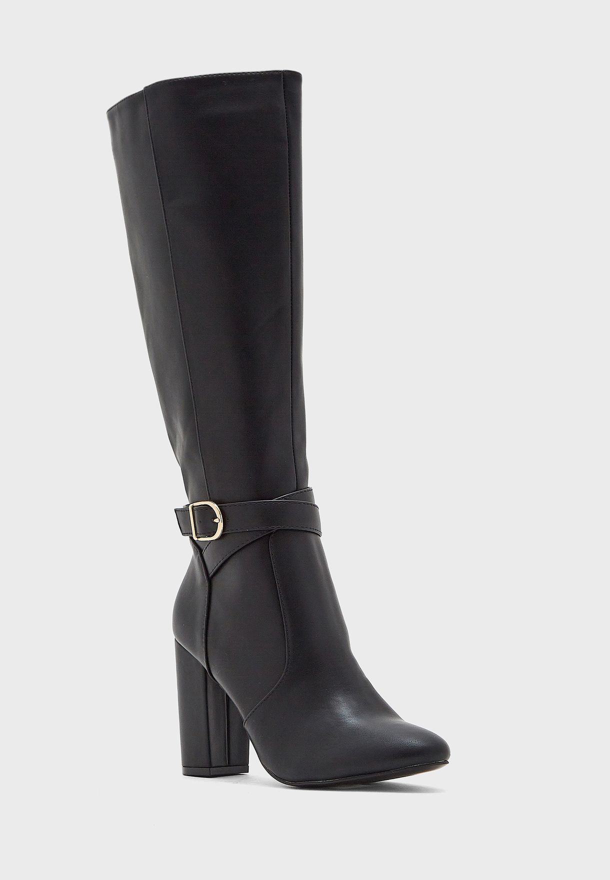 Casual Mid Heel Ankle Boots