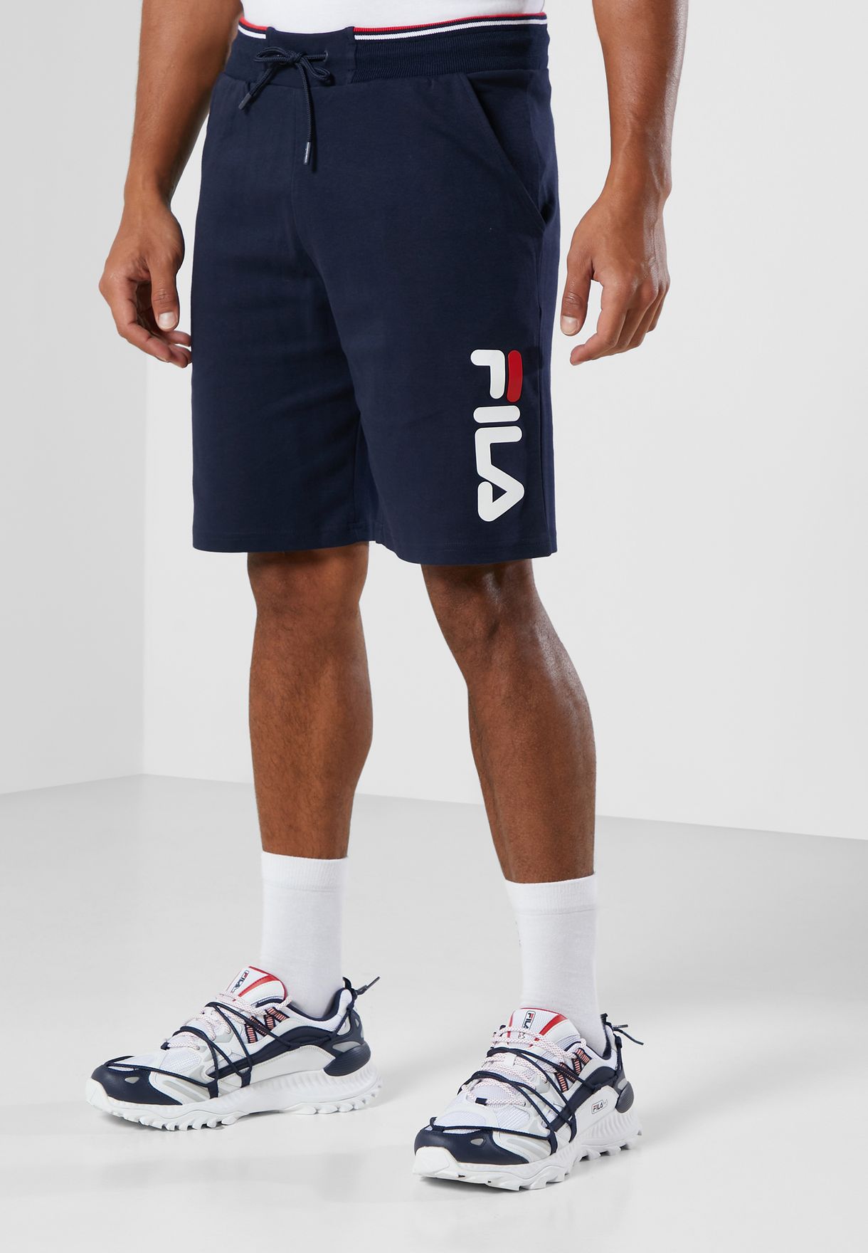 Buy Fila navy Aren Shorts Men in MENA, Worldwide - SS21SPM051-410