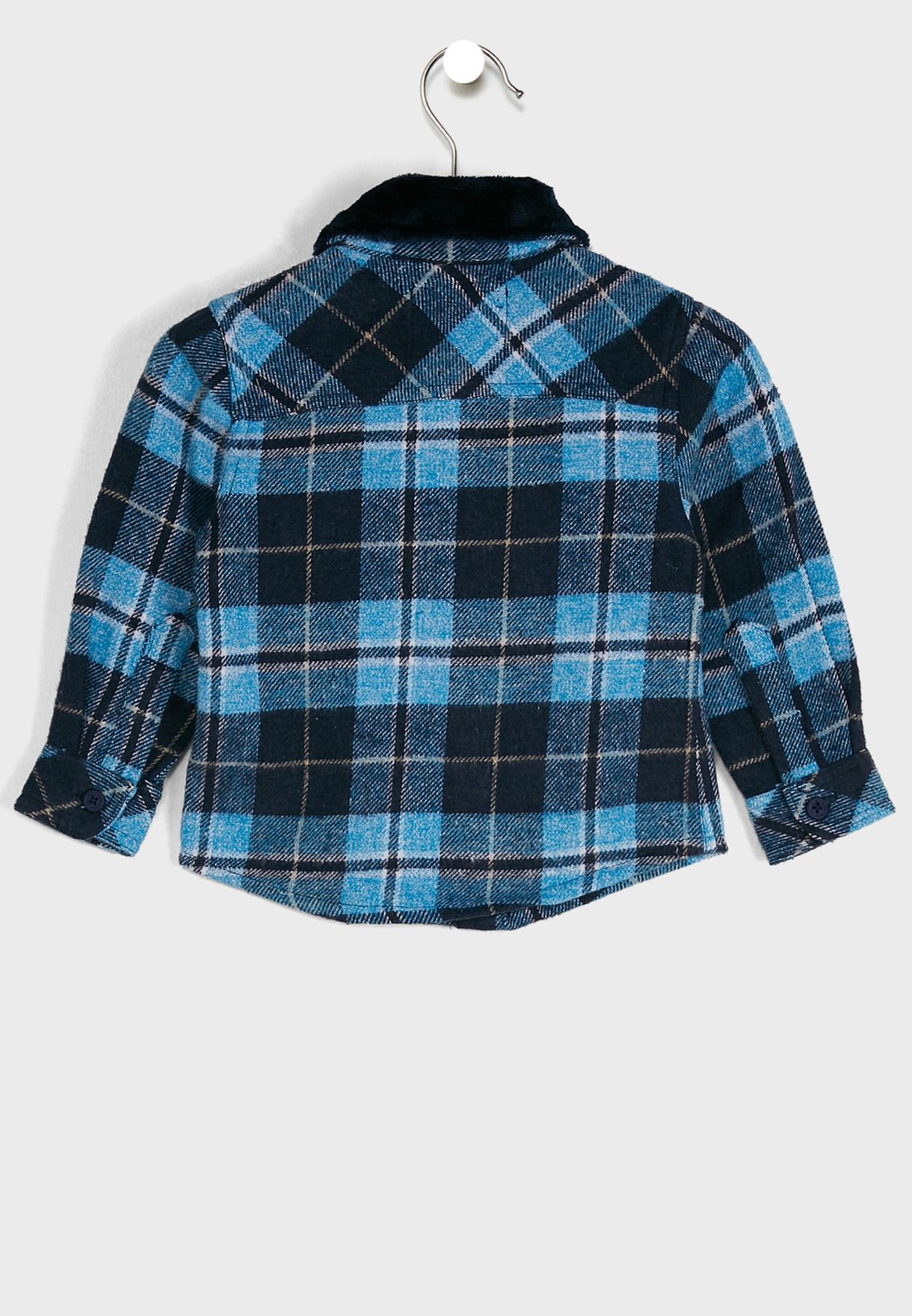 Checked Double Pocket Shirt